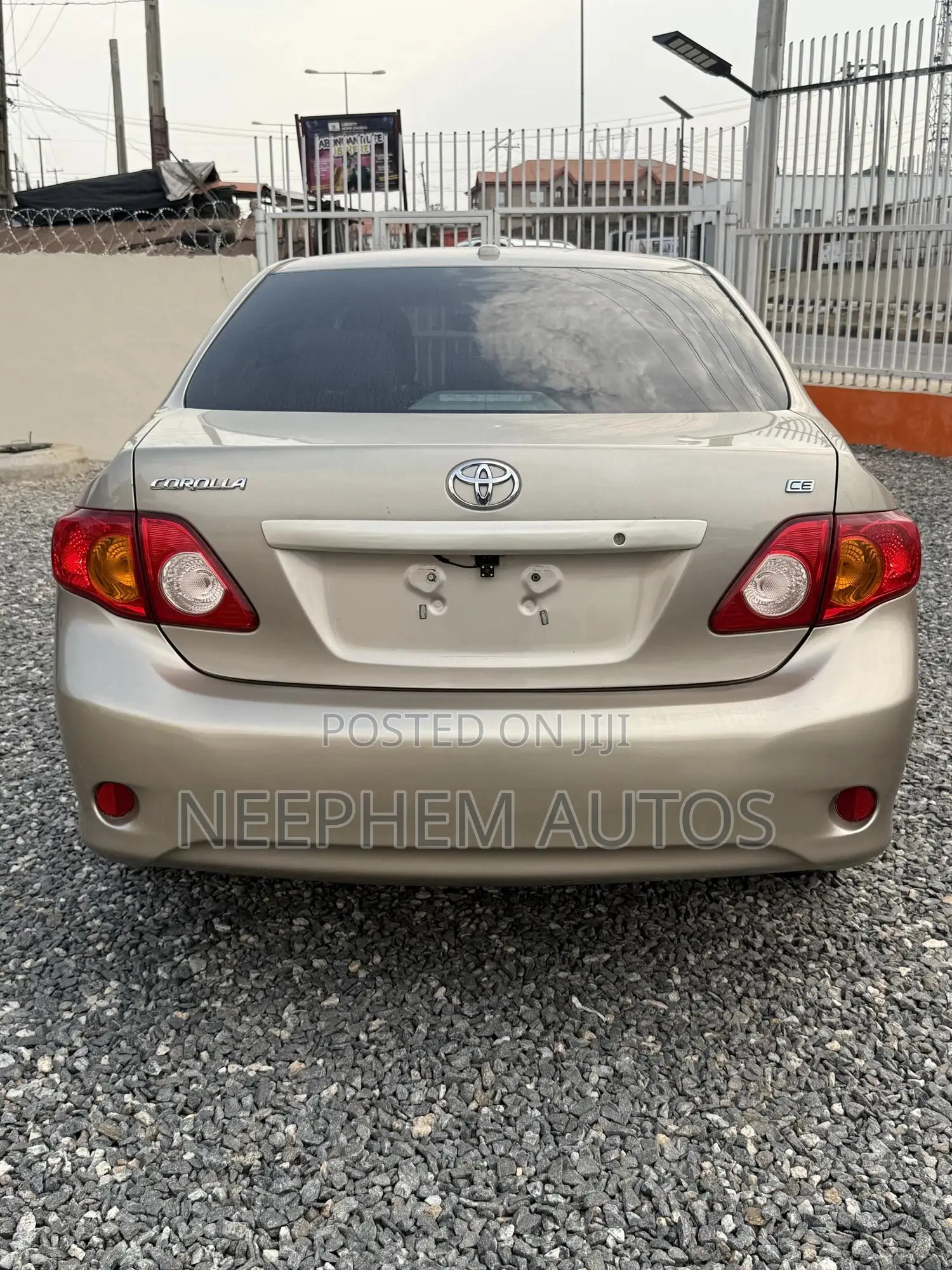 Toyota Corolla 2008 Gold