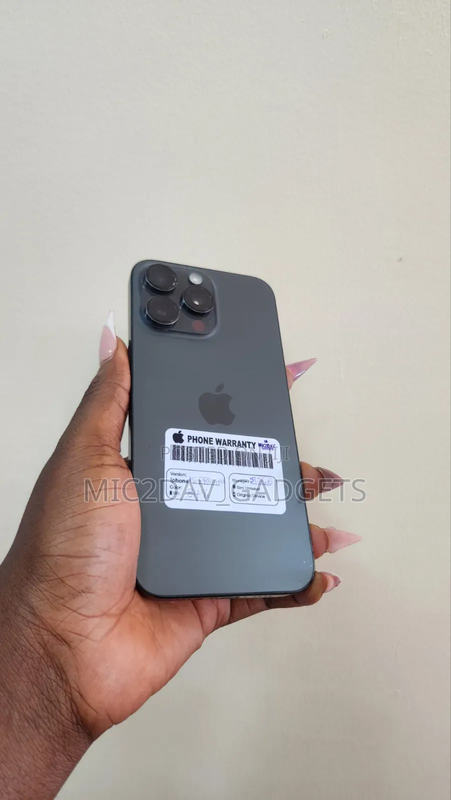 Apple iPhone 15 Pro Max 512 GB Black