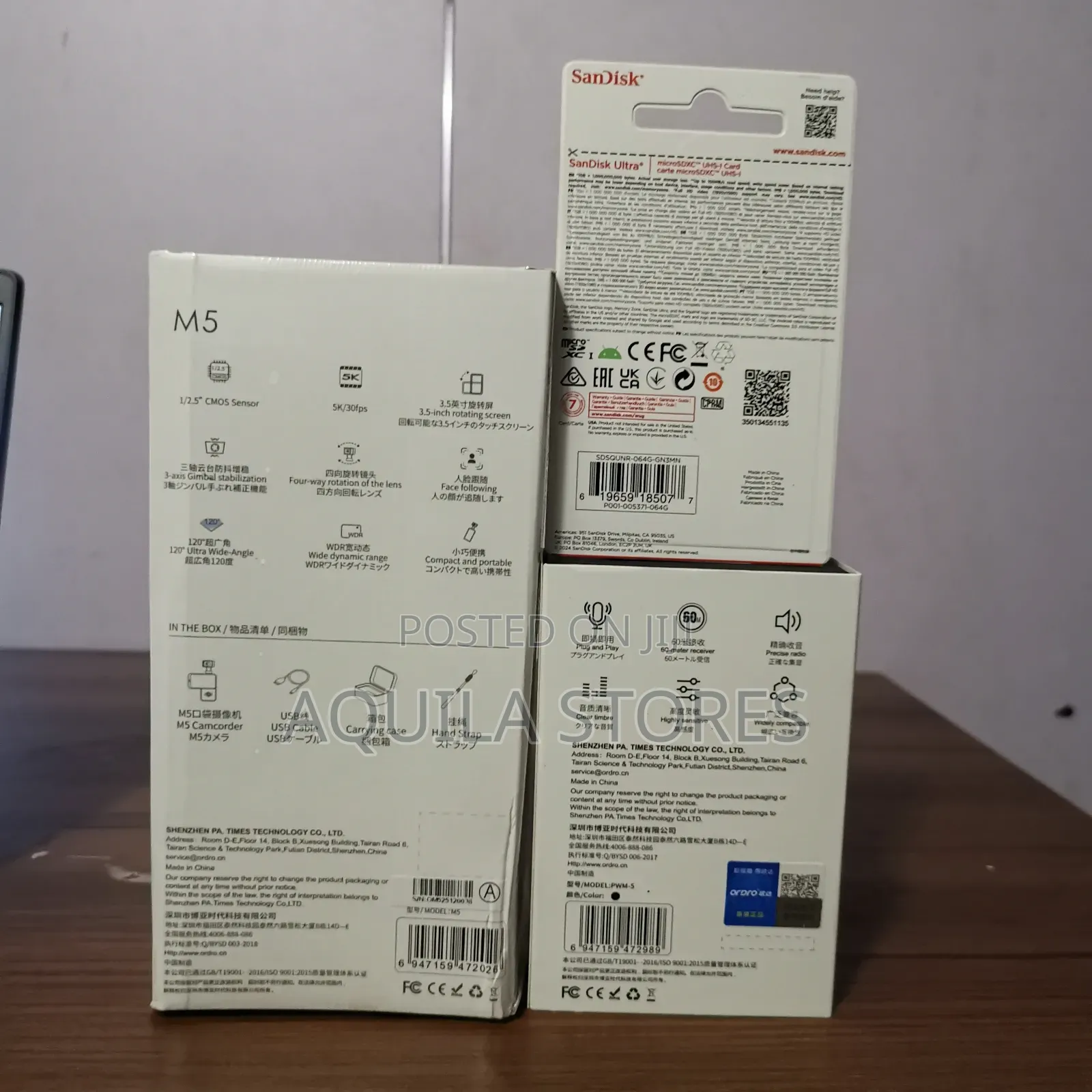 Ordro M5 Pocket Camera