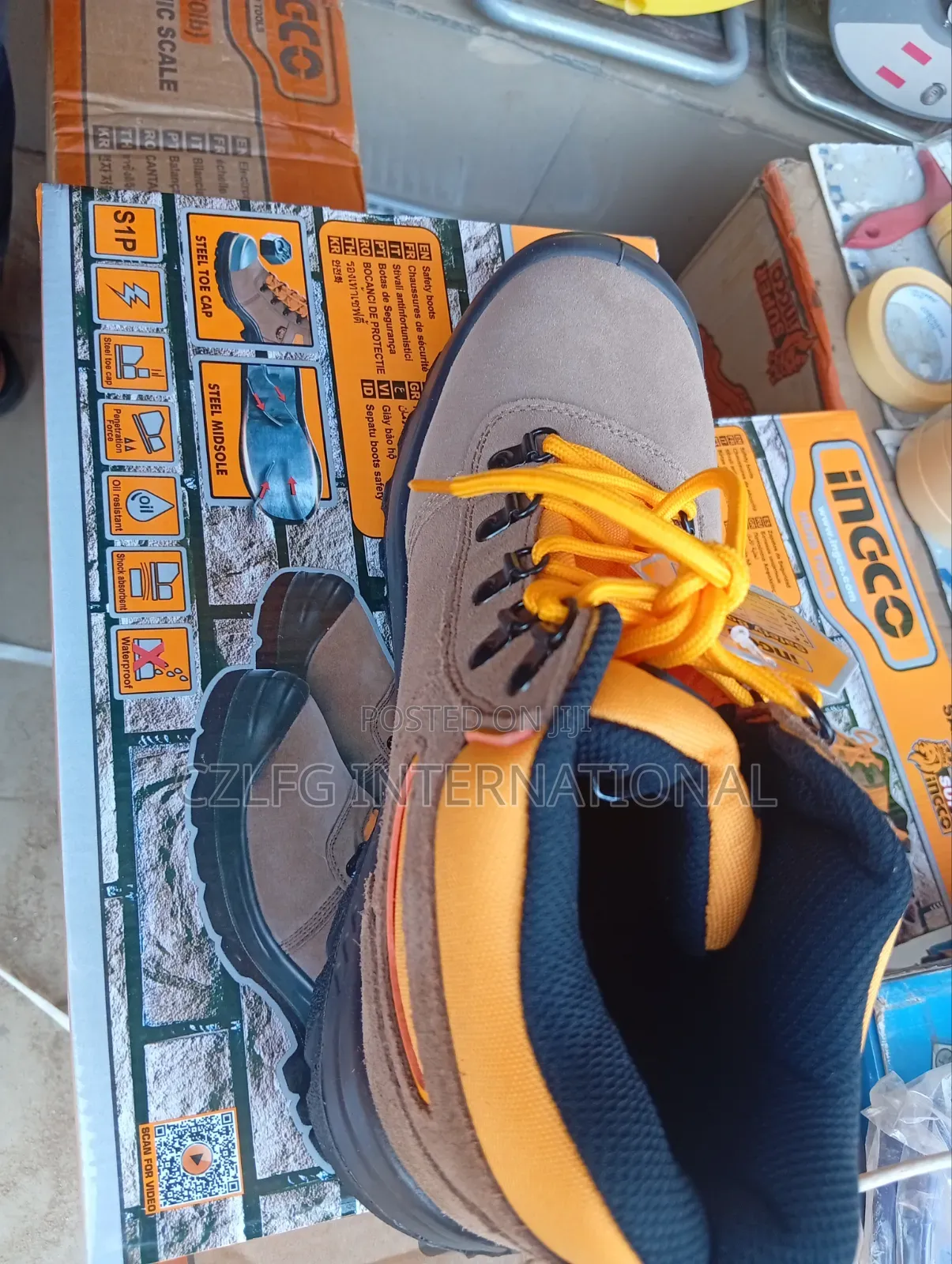 Ingco Safety Boots