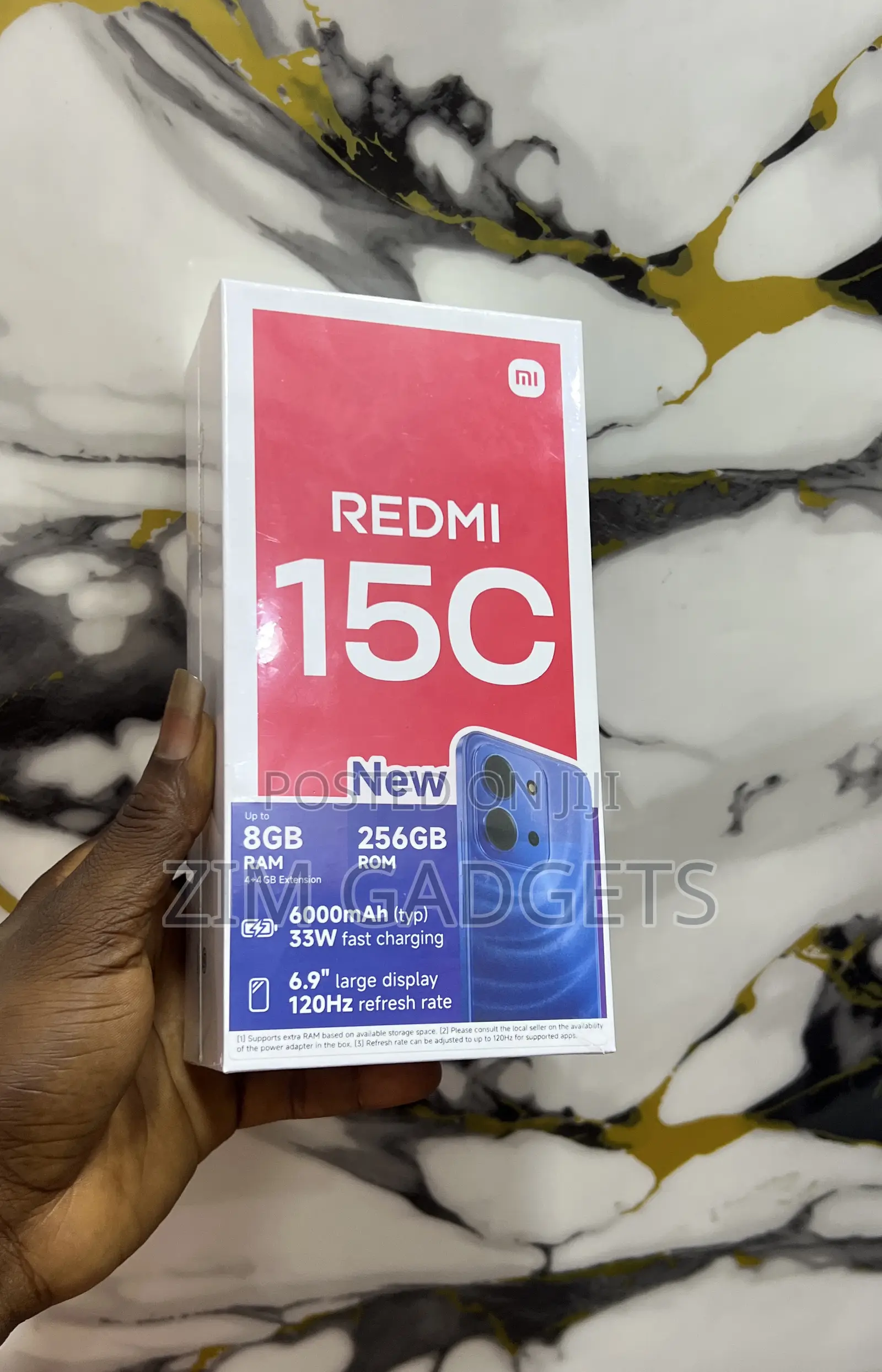 New Xiaomi Redmi 15C 4G 256 GB Blue