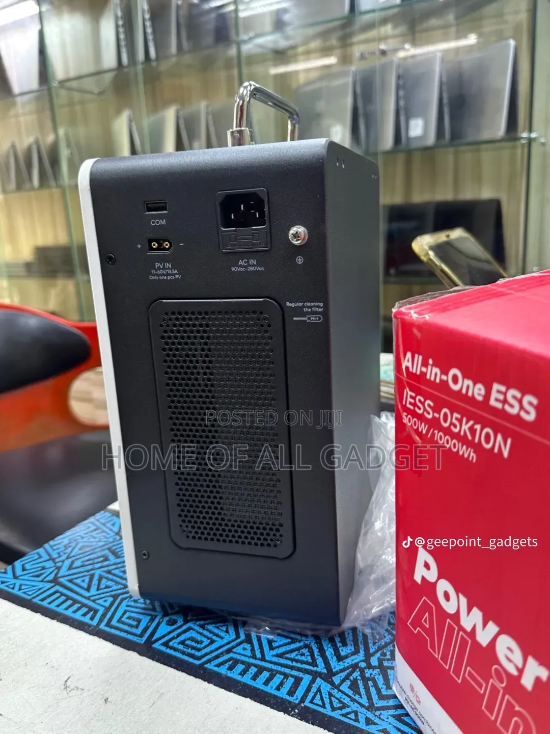 Itel Energy 500w Inverter Power Tank + 1kwh Battery All-in-One Solar