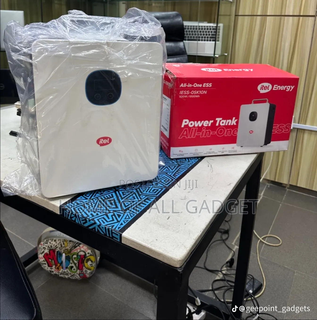 Itel Energy 500w Inverter Power Tank + 1kwh Battery All-in-One Solar