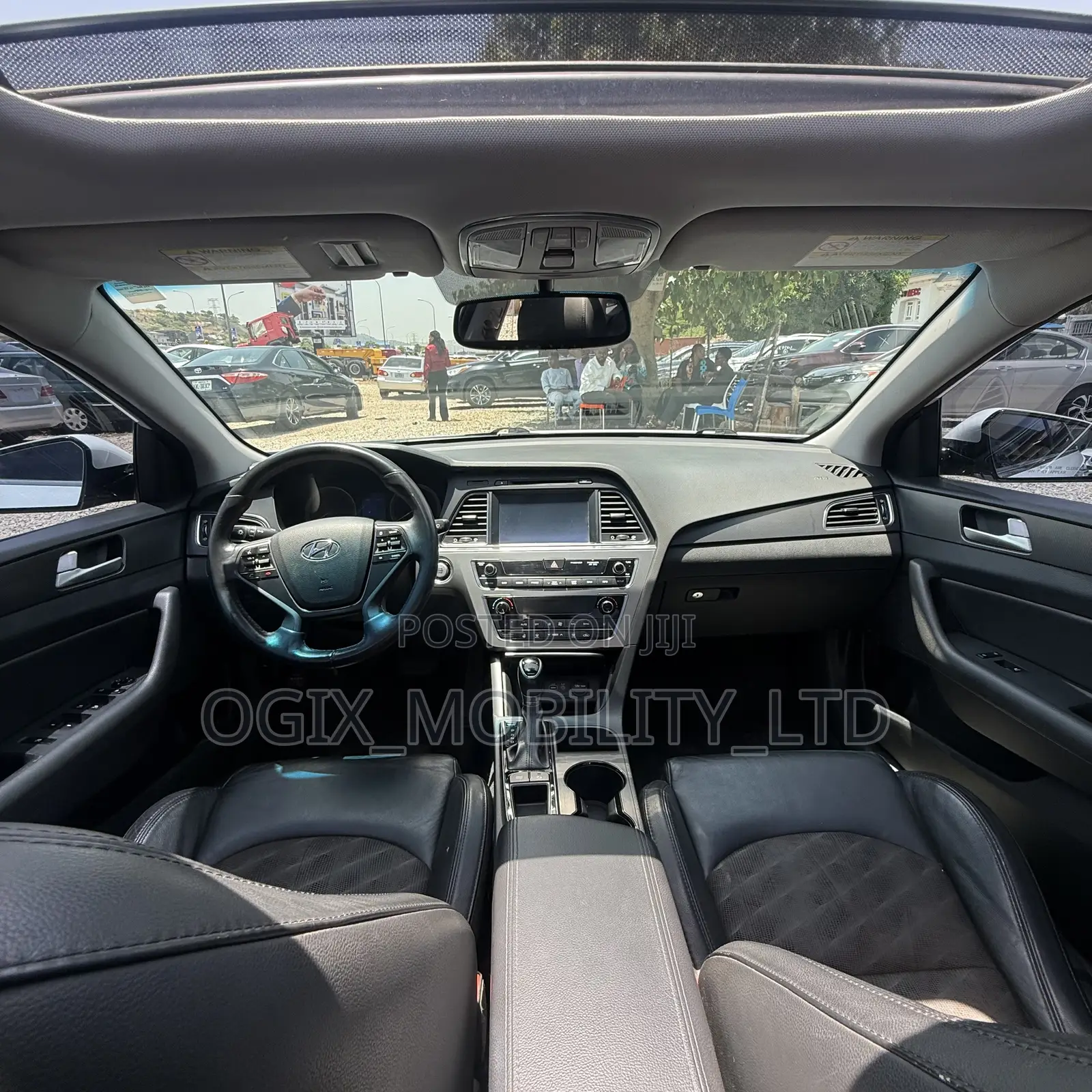 Hyundai Sonata Sport 4dr Sedan (2.4L 4cyl 6A) 2015 White