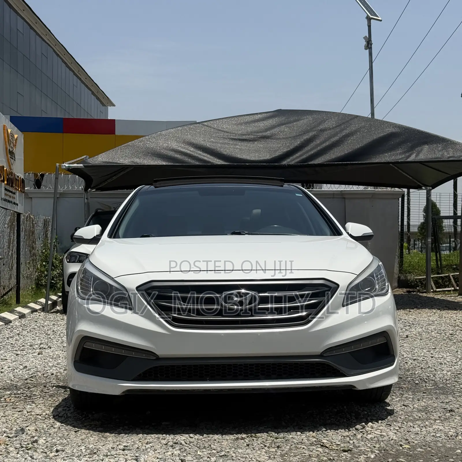 Hyundai Sonata Sport 4dr Sedan (2.4L 4cyl 6A) 2015 White