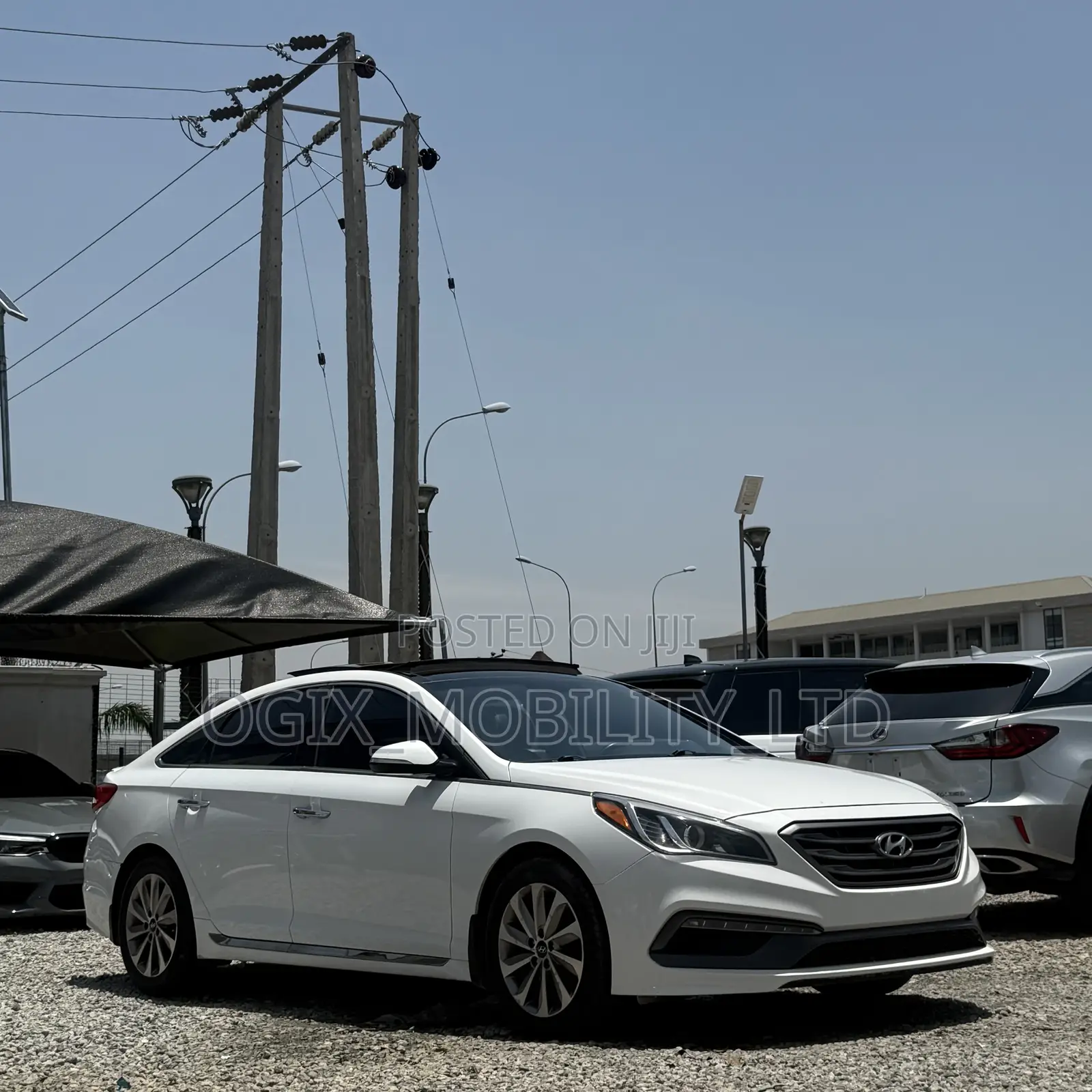 Hyundai Sonata Sport 4dr Sedan (2.4L 4cyl 6A) 2015 White