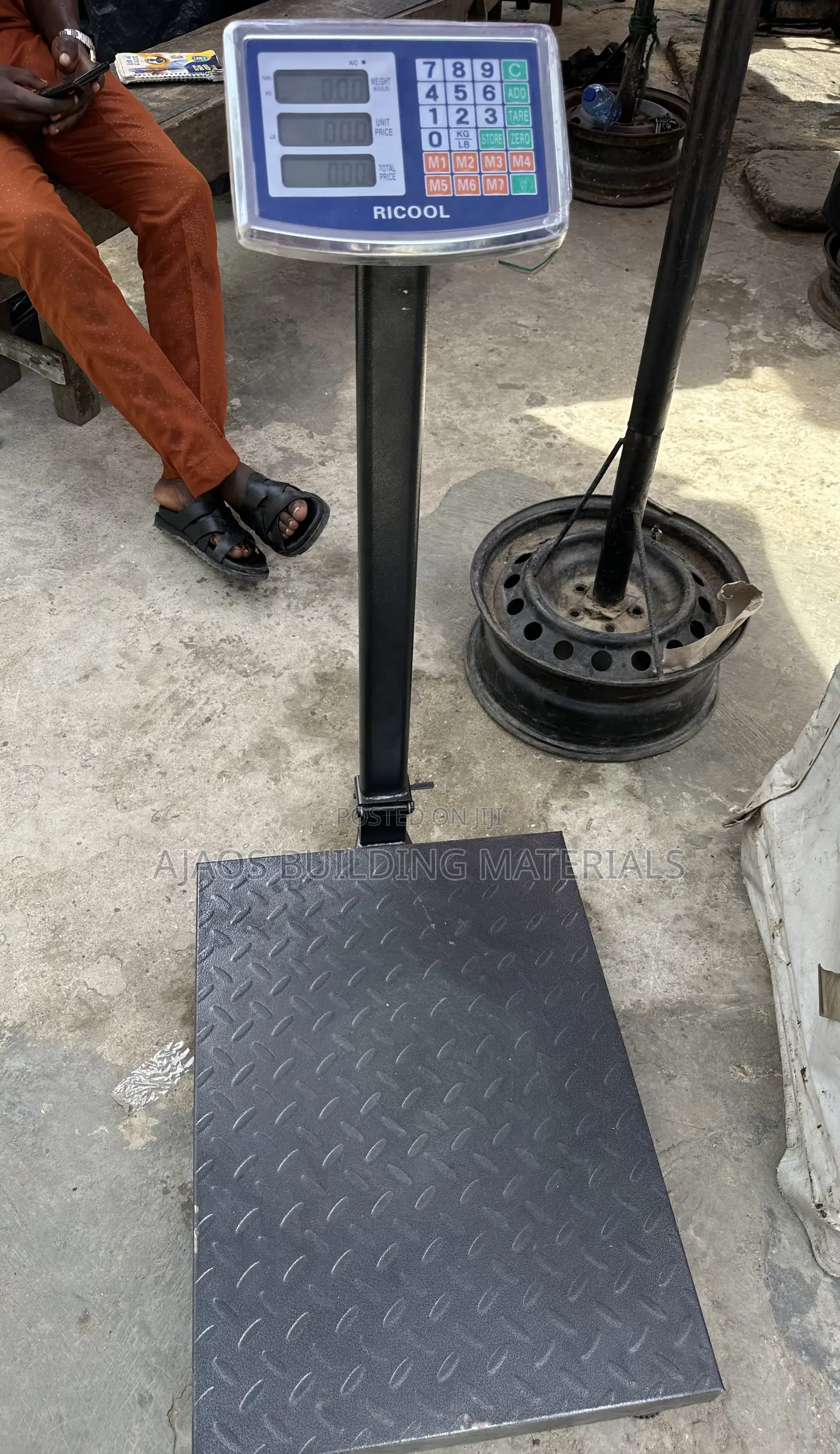 300kg 45x60 Cm Digital Platform Scale
