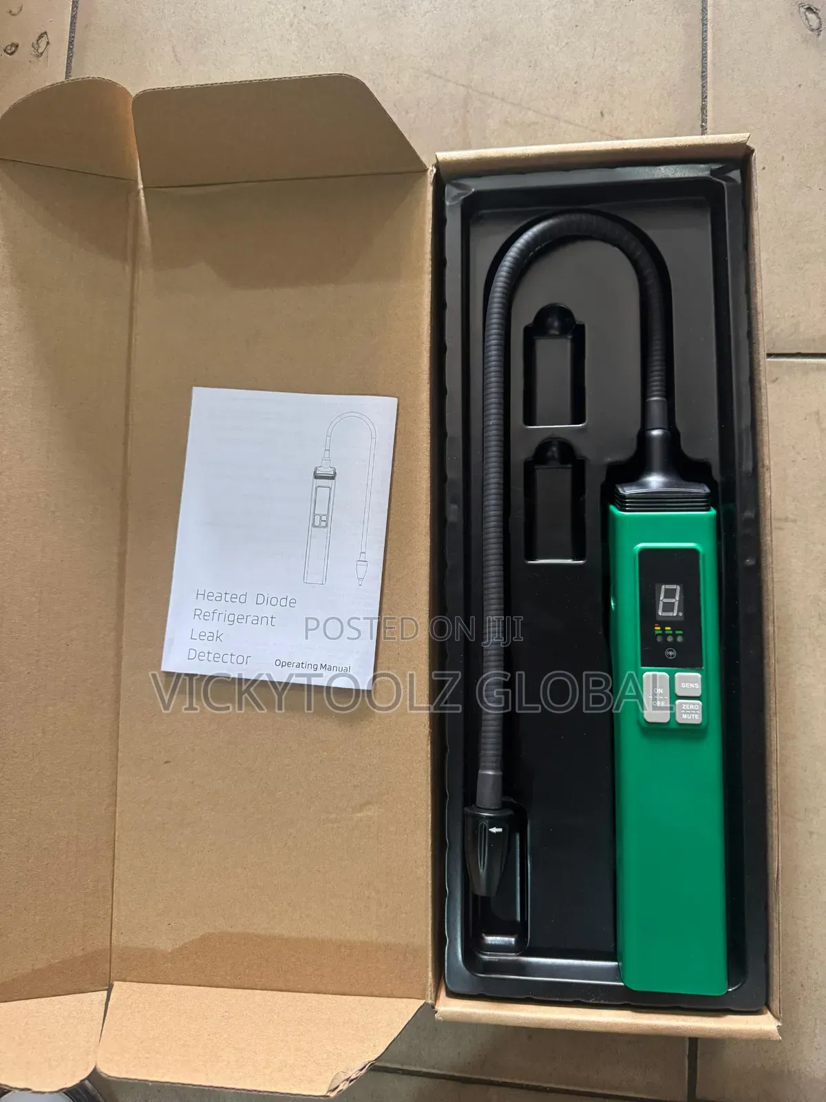 Heated Diode Refrigerant Leak Detector