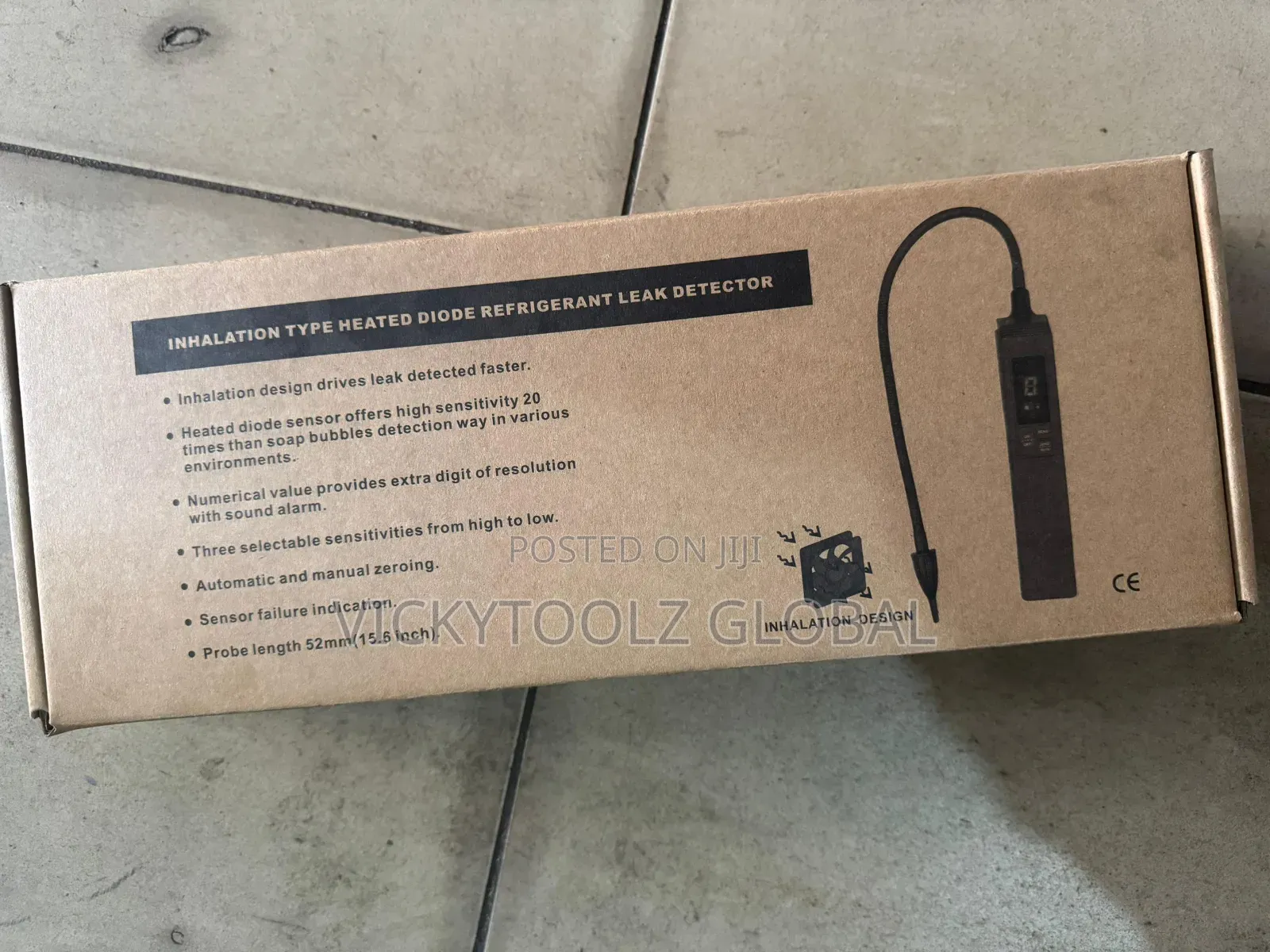 Heated Diode Refrigerant Leak Detector