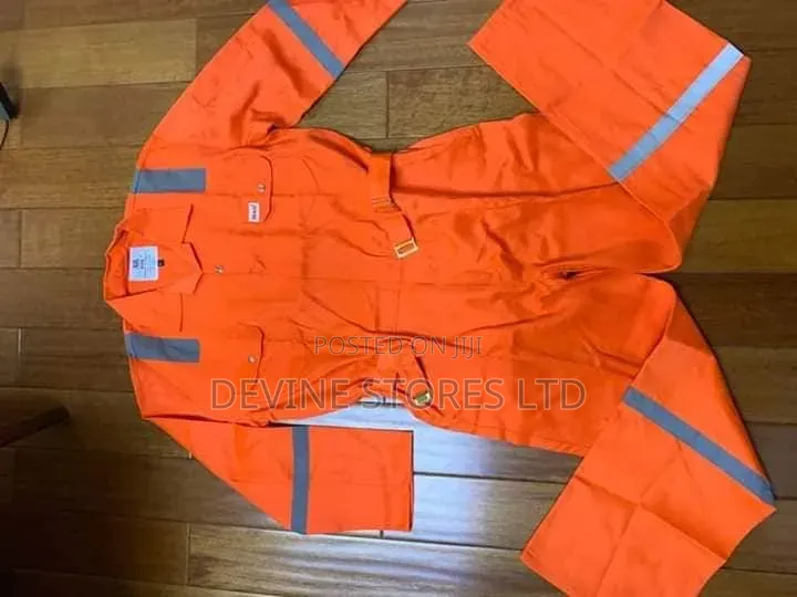 Orange Safety Coverall Wears