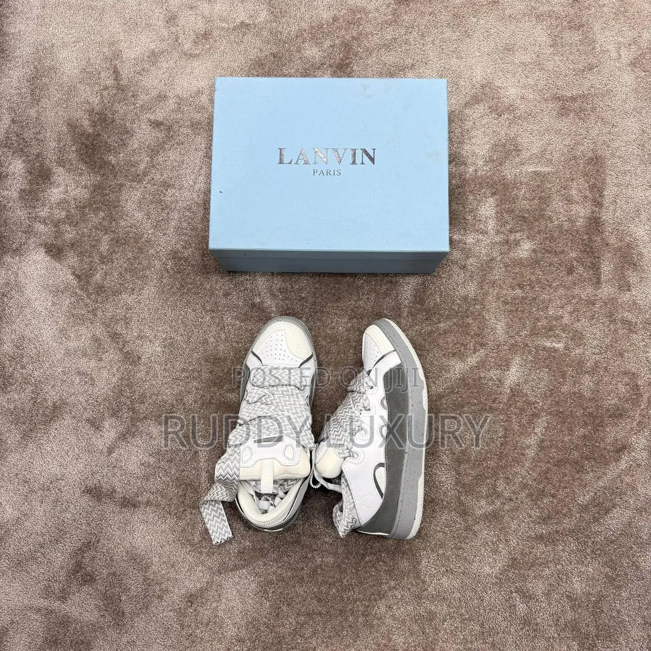 The Lanvin Curb Sneakers / Buy One Get a Free Sock