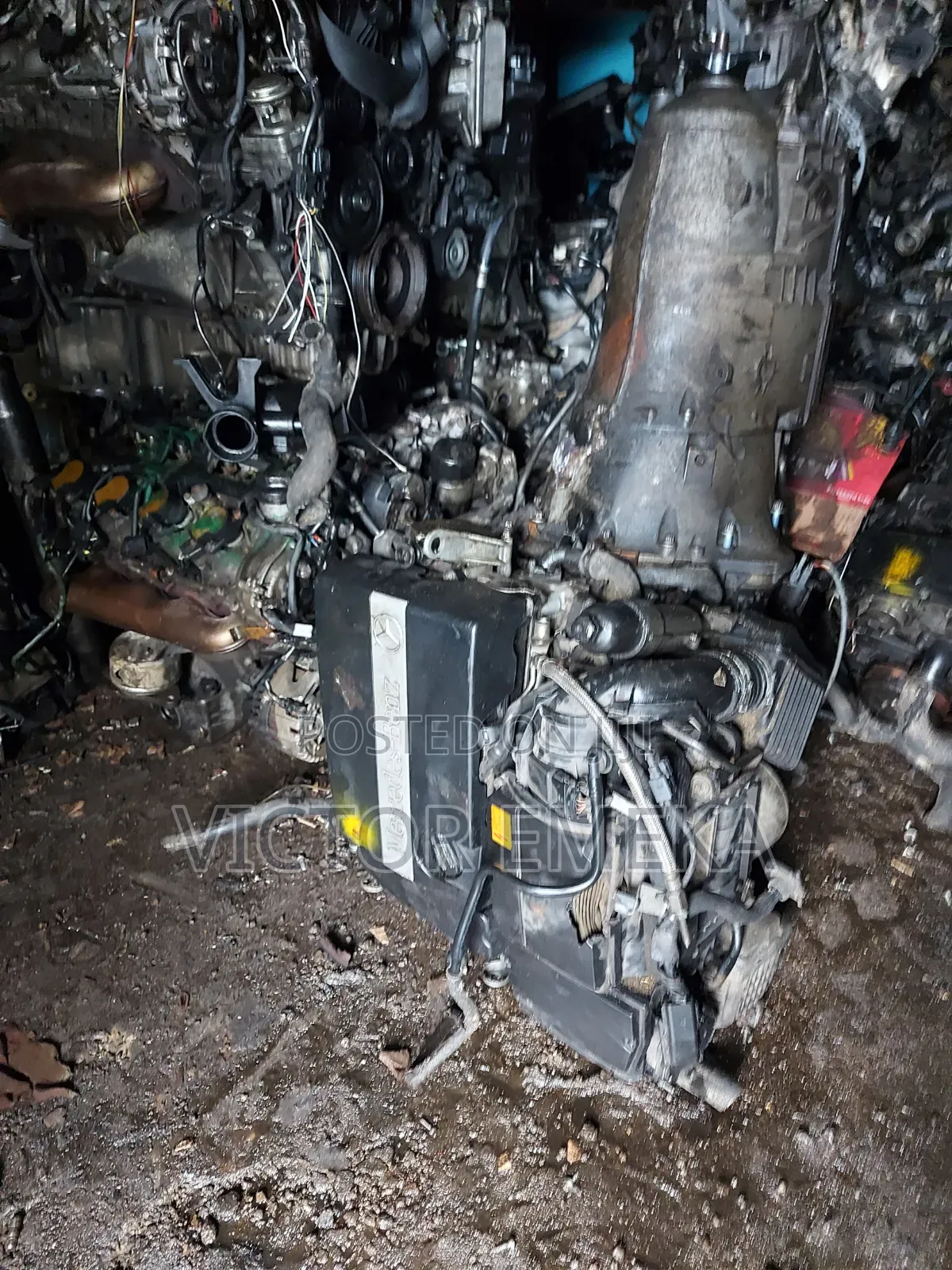 Complete Engine and Gear Box 271 for C230 203 Mercedes Benz