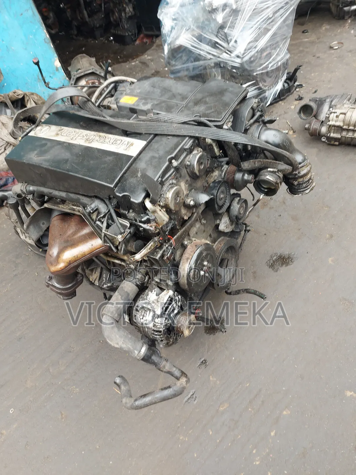 Complete Engine and Gear Box 271 for C230 203 Mercedes Benz