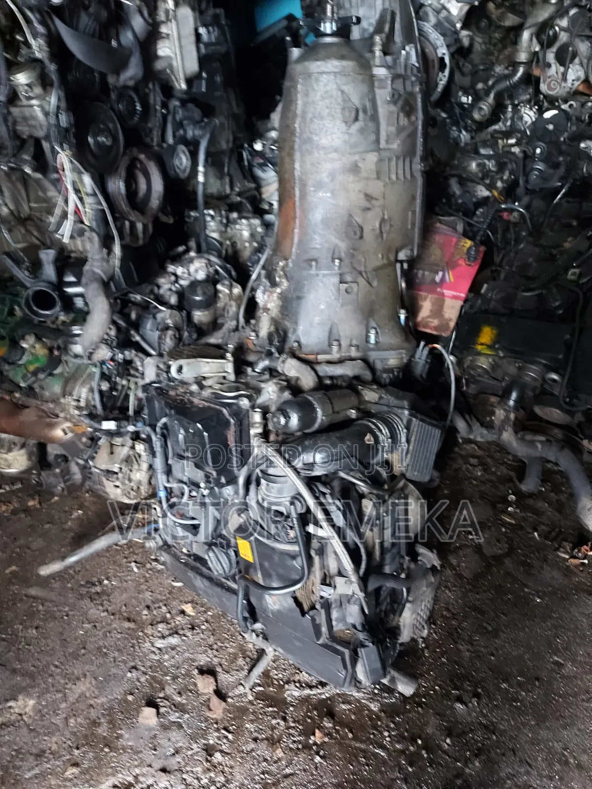 Complete Engine and Gear Box 271 for C230 203 Mercedes Benz
