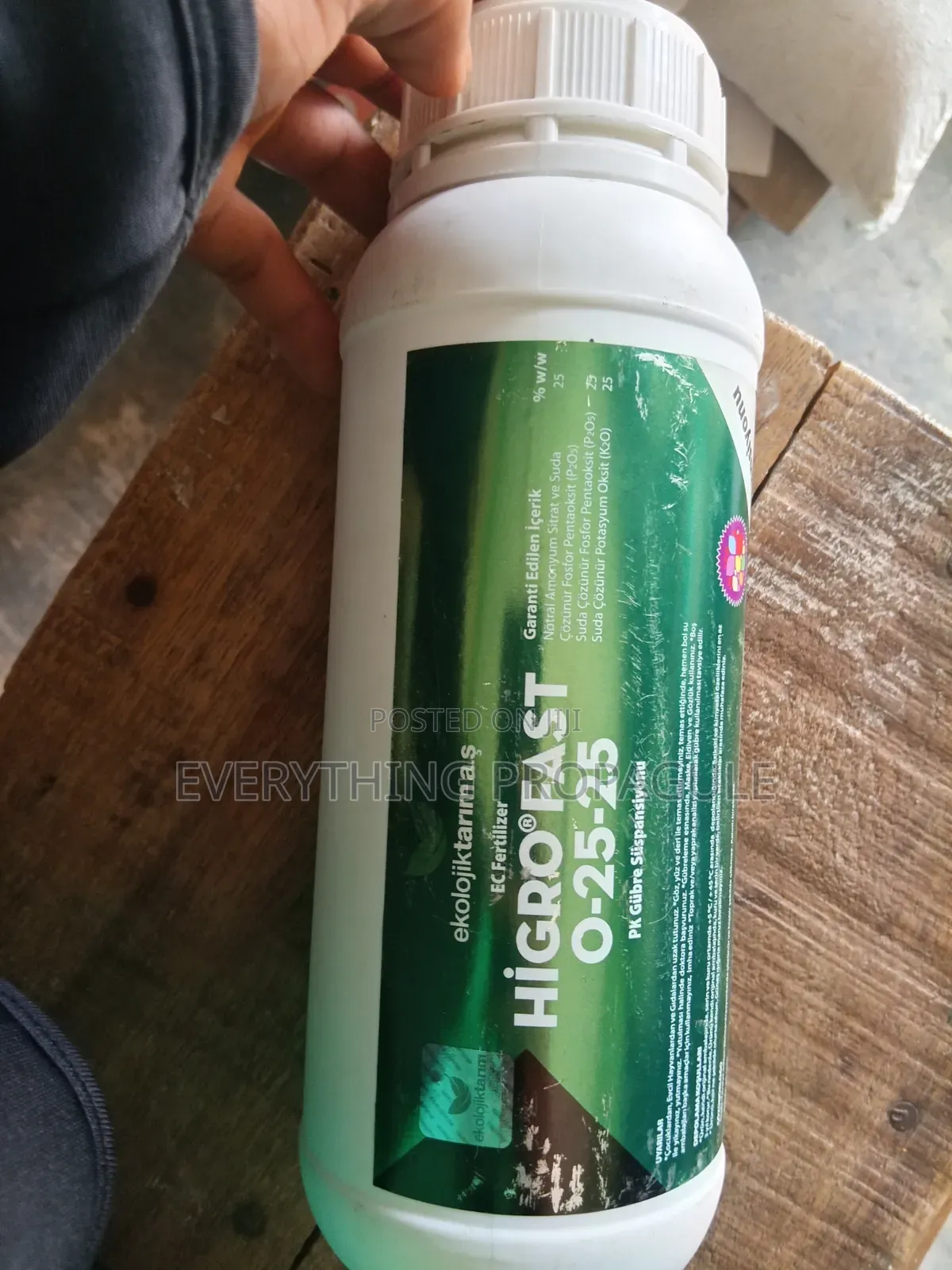 Higro Fast Fertilizer (0-25-25) Pk Suspension Fertilizer