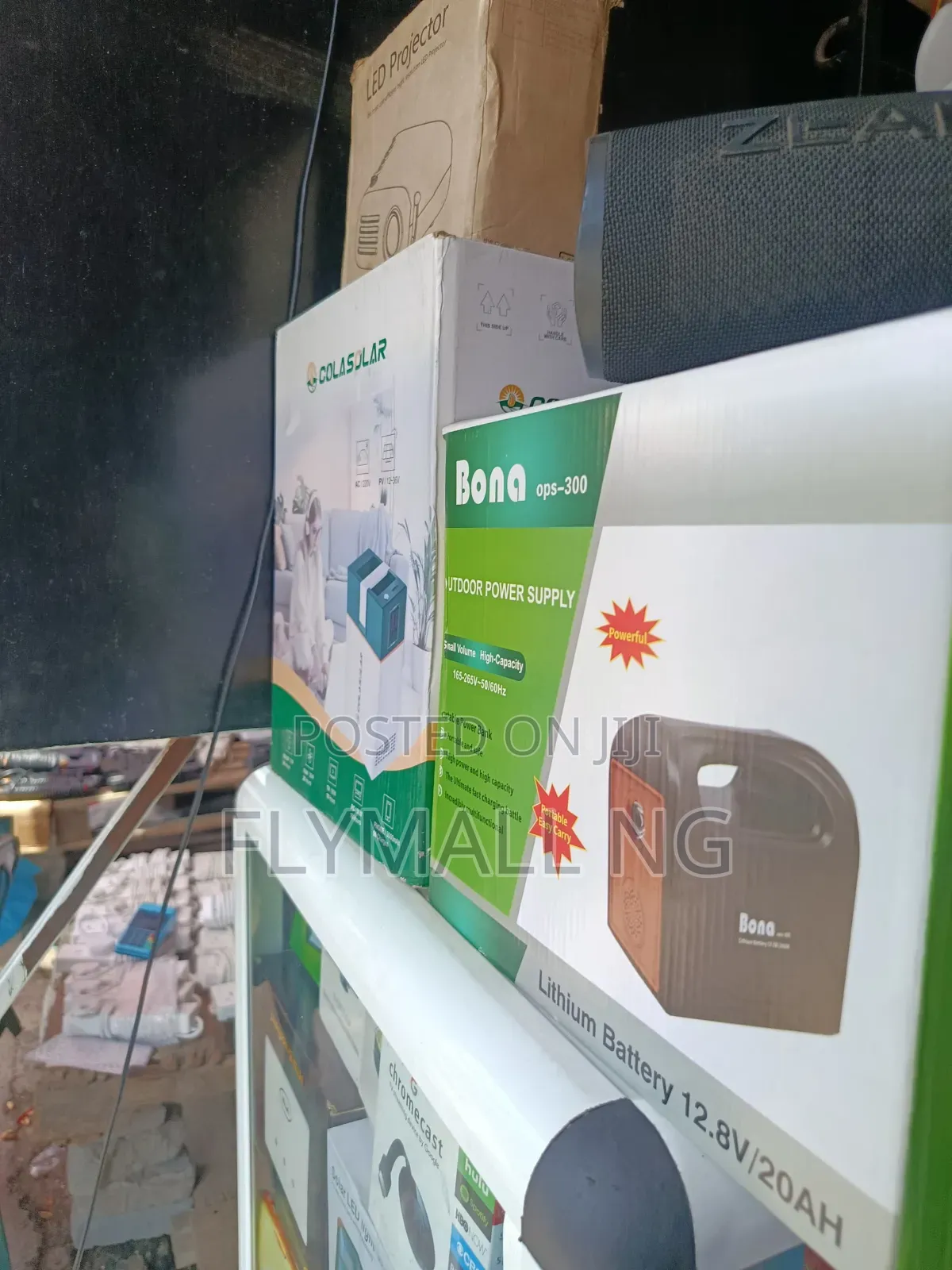 300w Bona Power Station Solar Generator Outdoor Power Supply