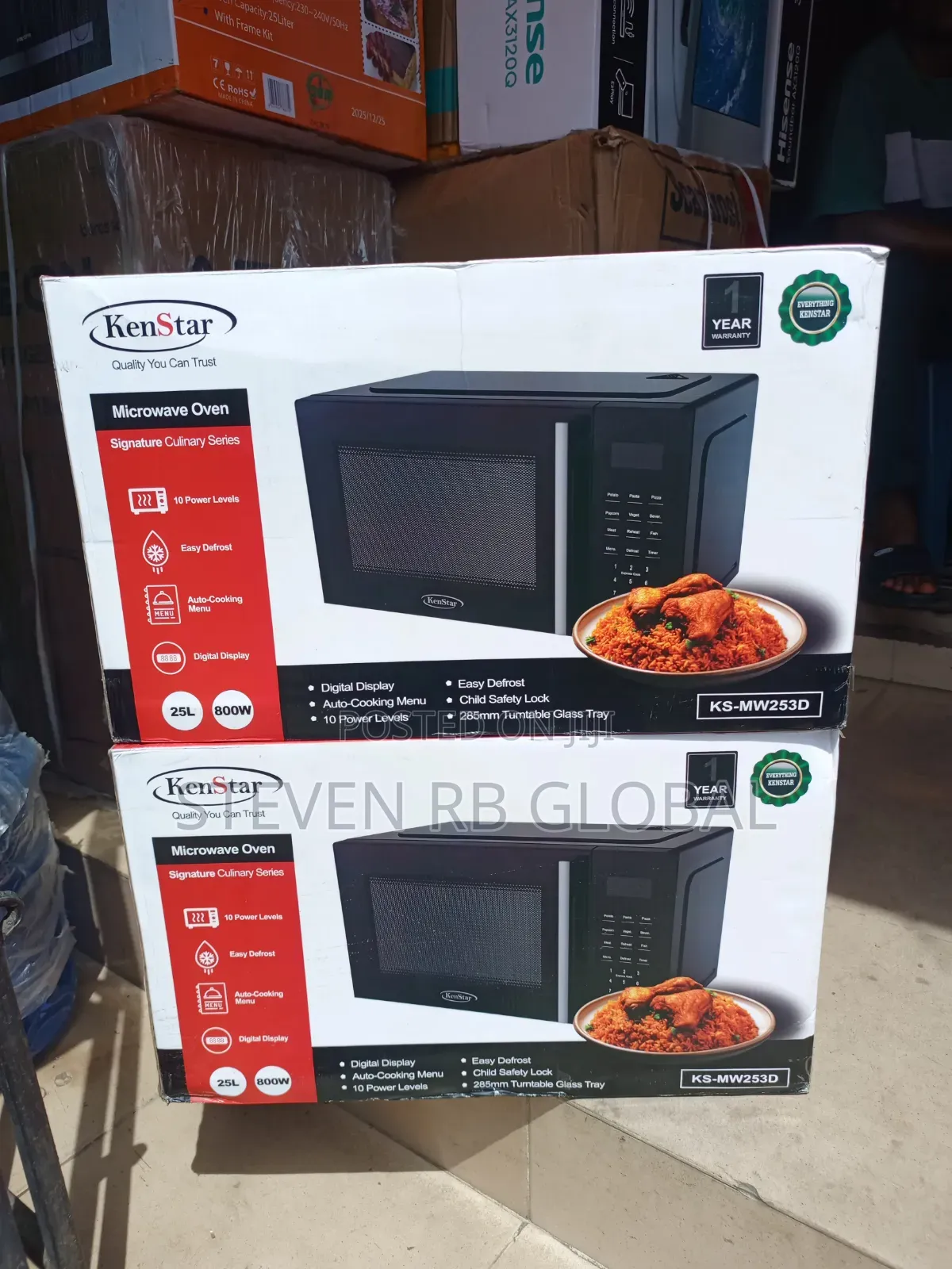 Kenstar 25l Digital Microwave Oven | Ks-Mw253d