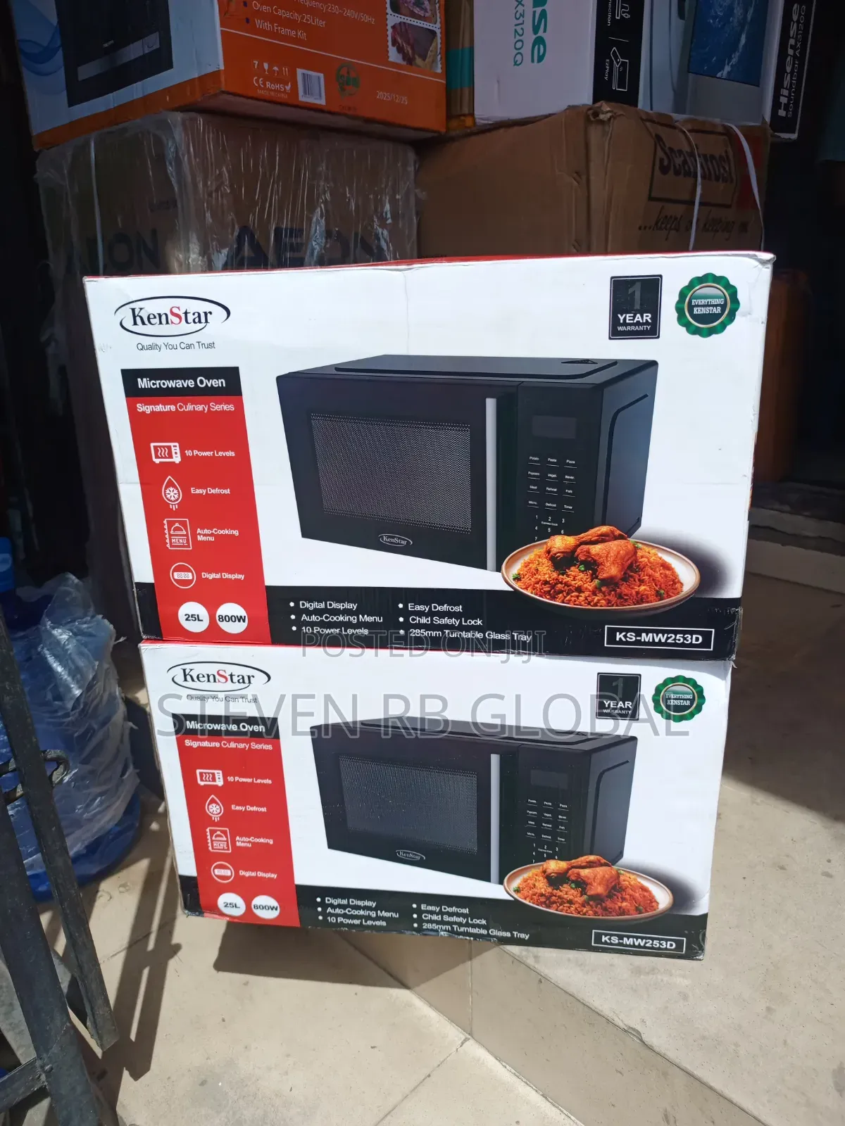 Kenstar 25l Digital Microwave Oven | Ks-Mw253d