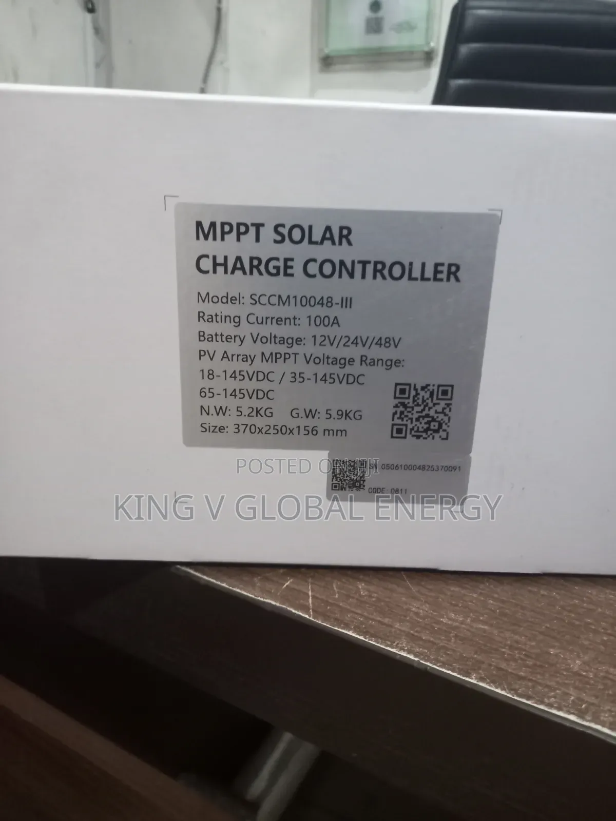 Felicity Solar 100amps 12v/24v/48v MPPT Charge Controller