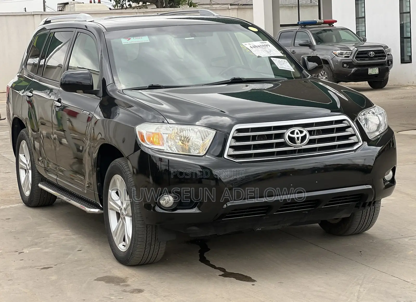 Toyota Highlander Limited 2009 Black