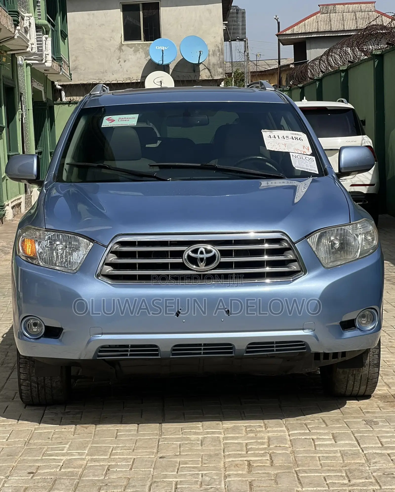 Toyota Highlander Limited 2010 Blue