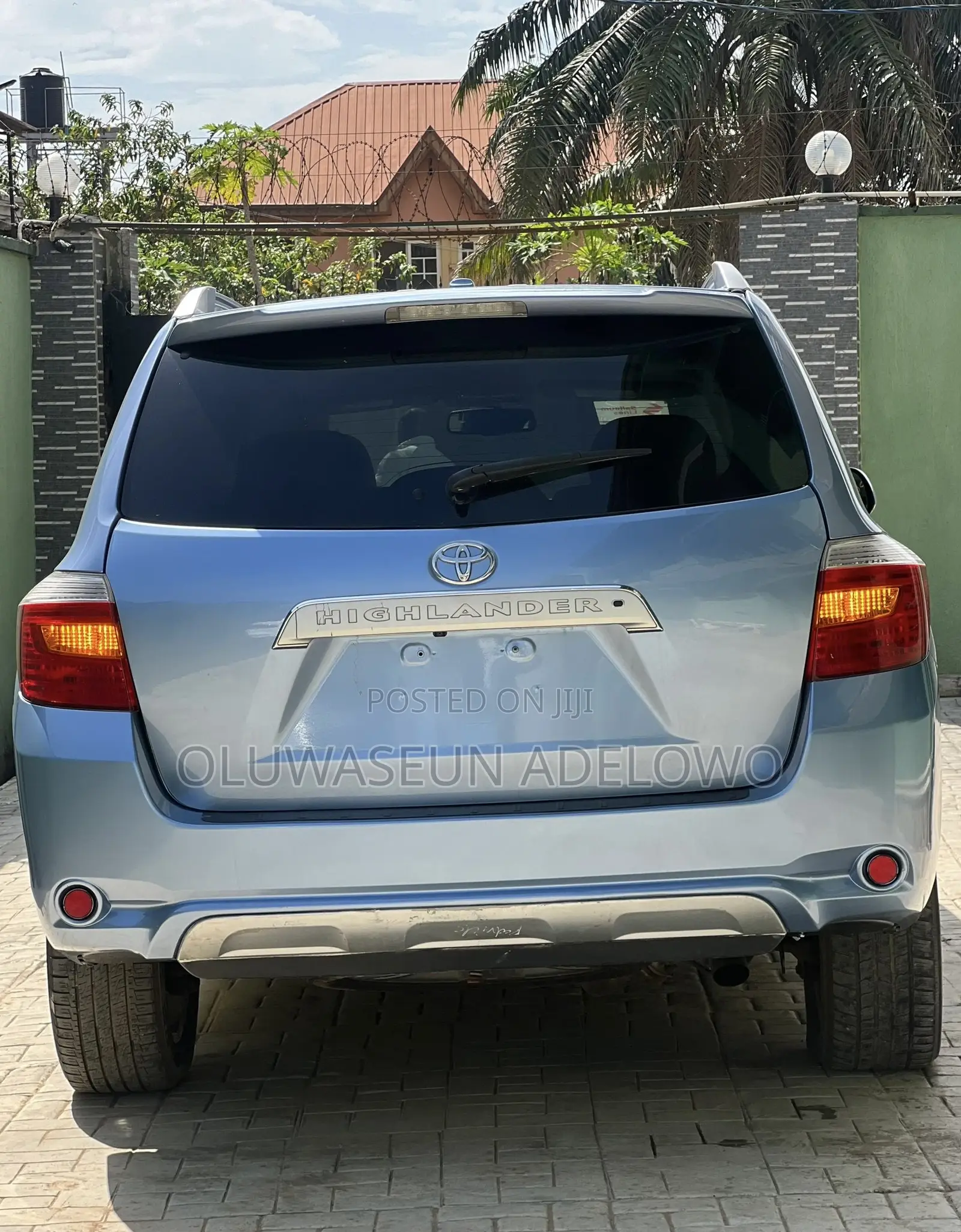 Toyota Highlander Limited 2010 Blue