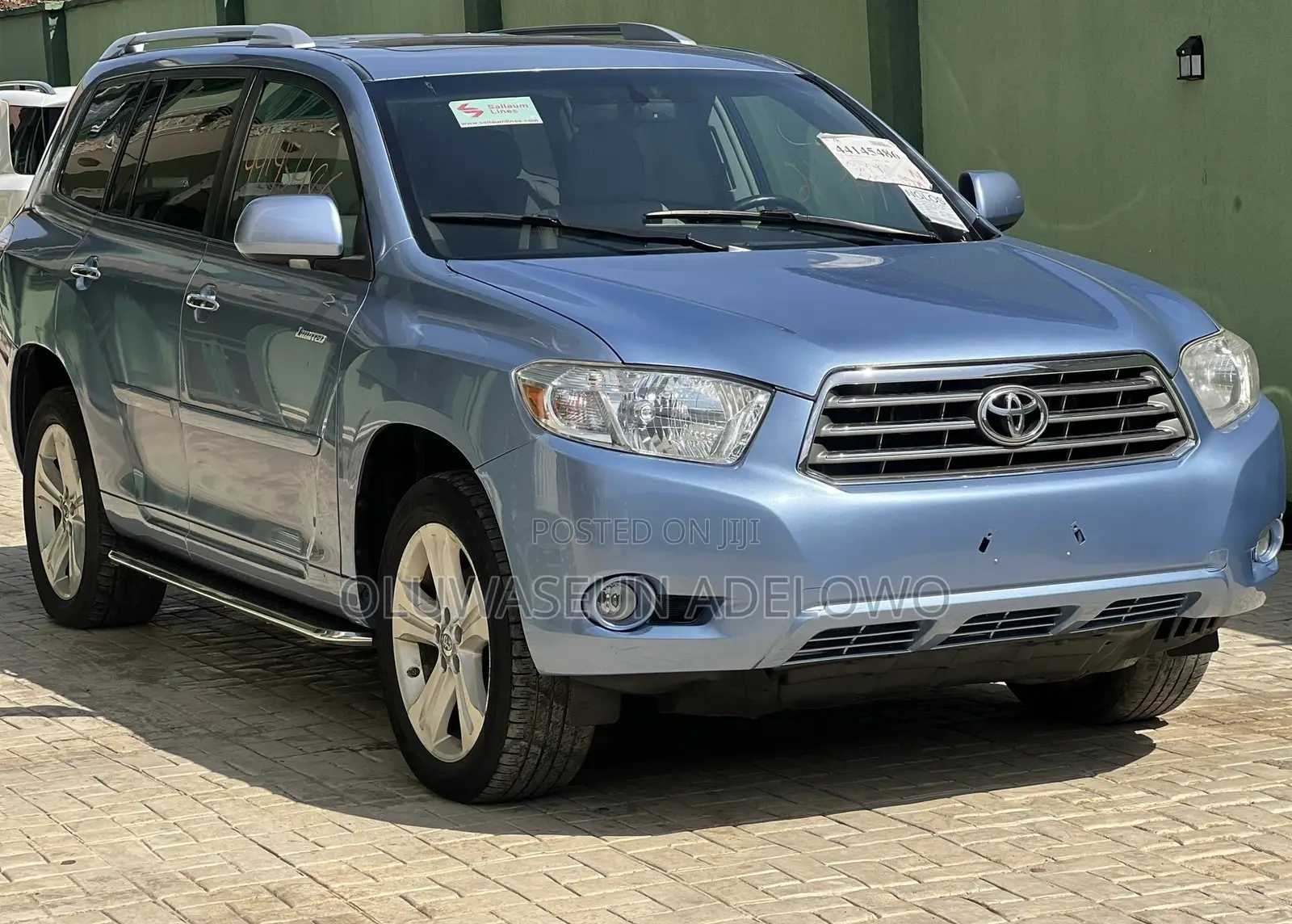 Toyota Highlander Limited 2010 Blue