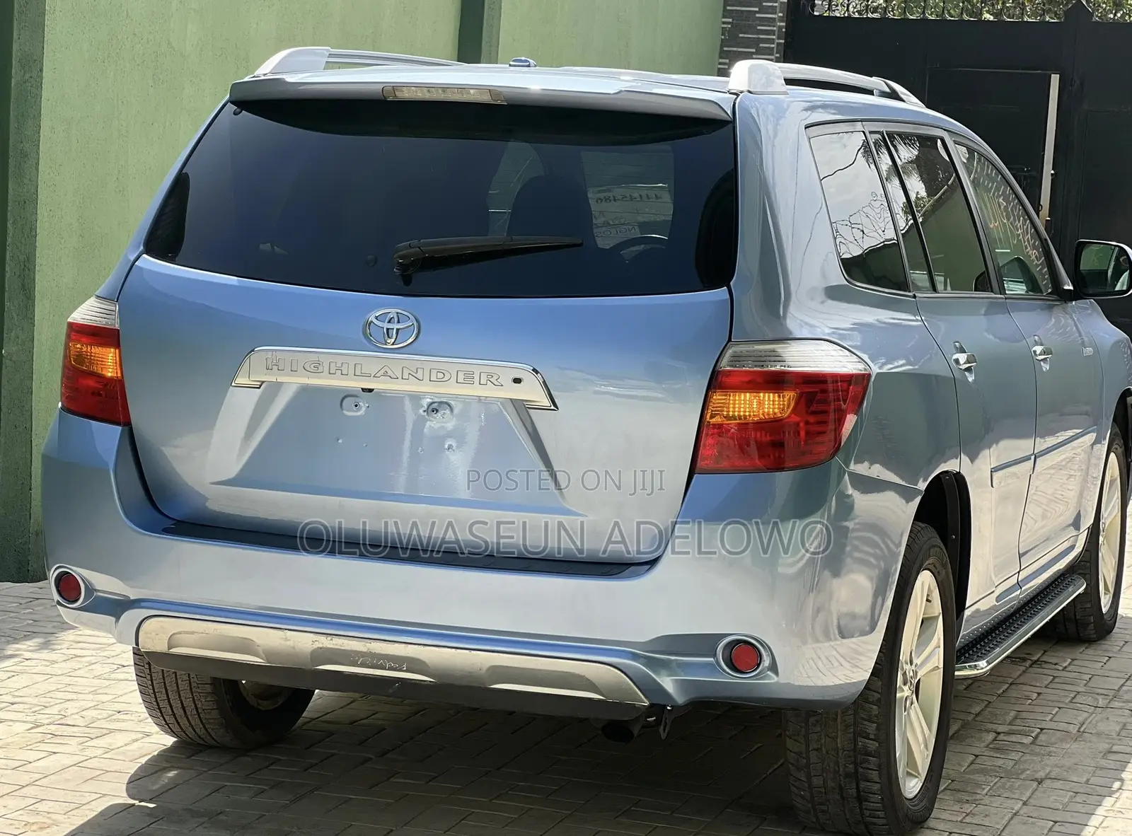 Toyota Highlander Limited 2010 Blue