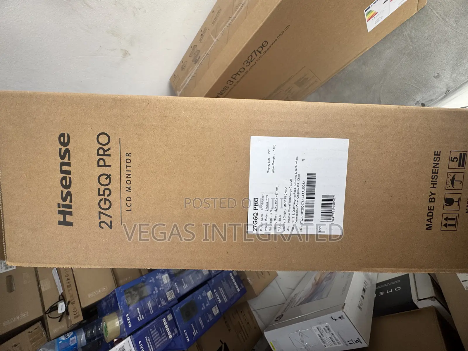 Hisense 27g5q Pro Ips 200hz Gaming Monitor QHD 2560x1440 Resolution