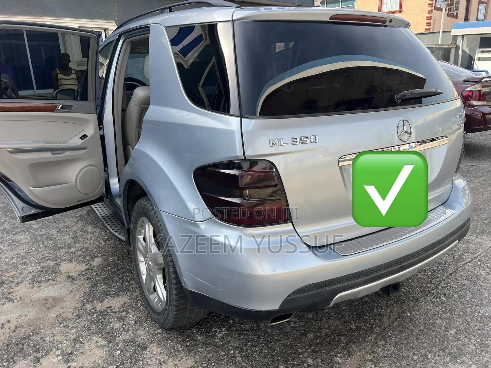 Mercedes-Benz M Class ML 350 4Matic 2008 Blue