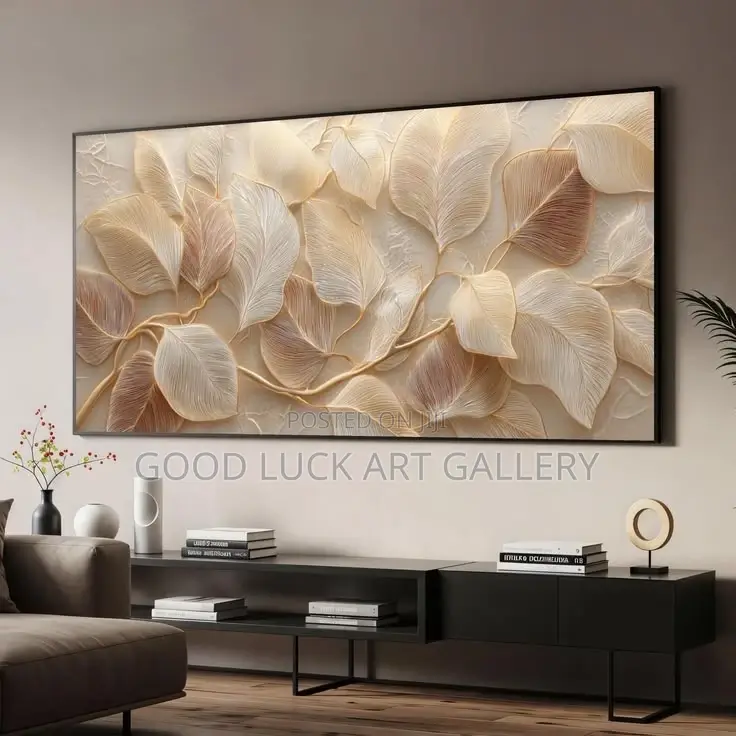 Abstract Floral Canvas Wall Art