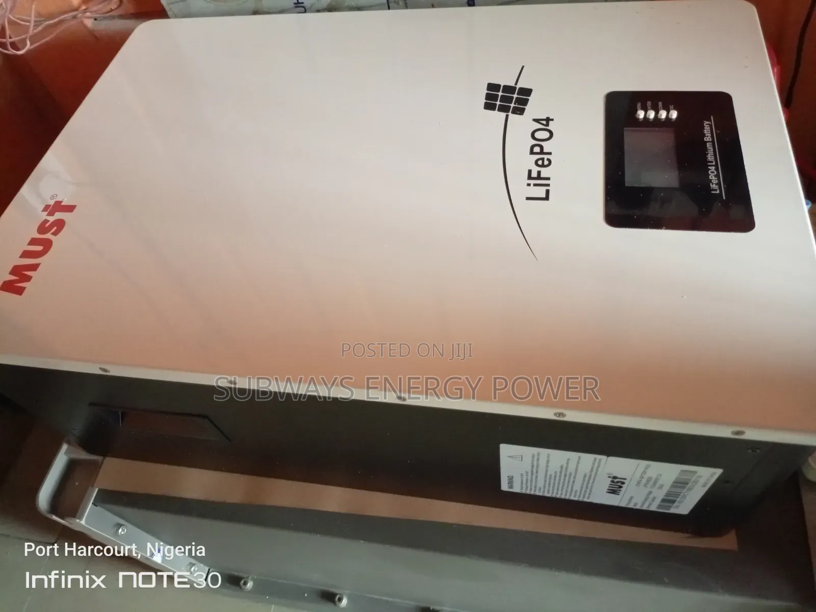 Must 10.5kwh Smart Lithium Battery