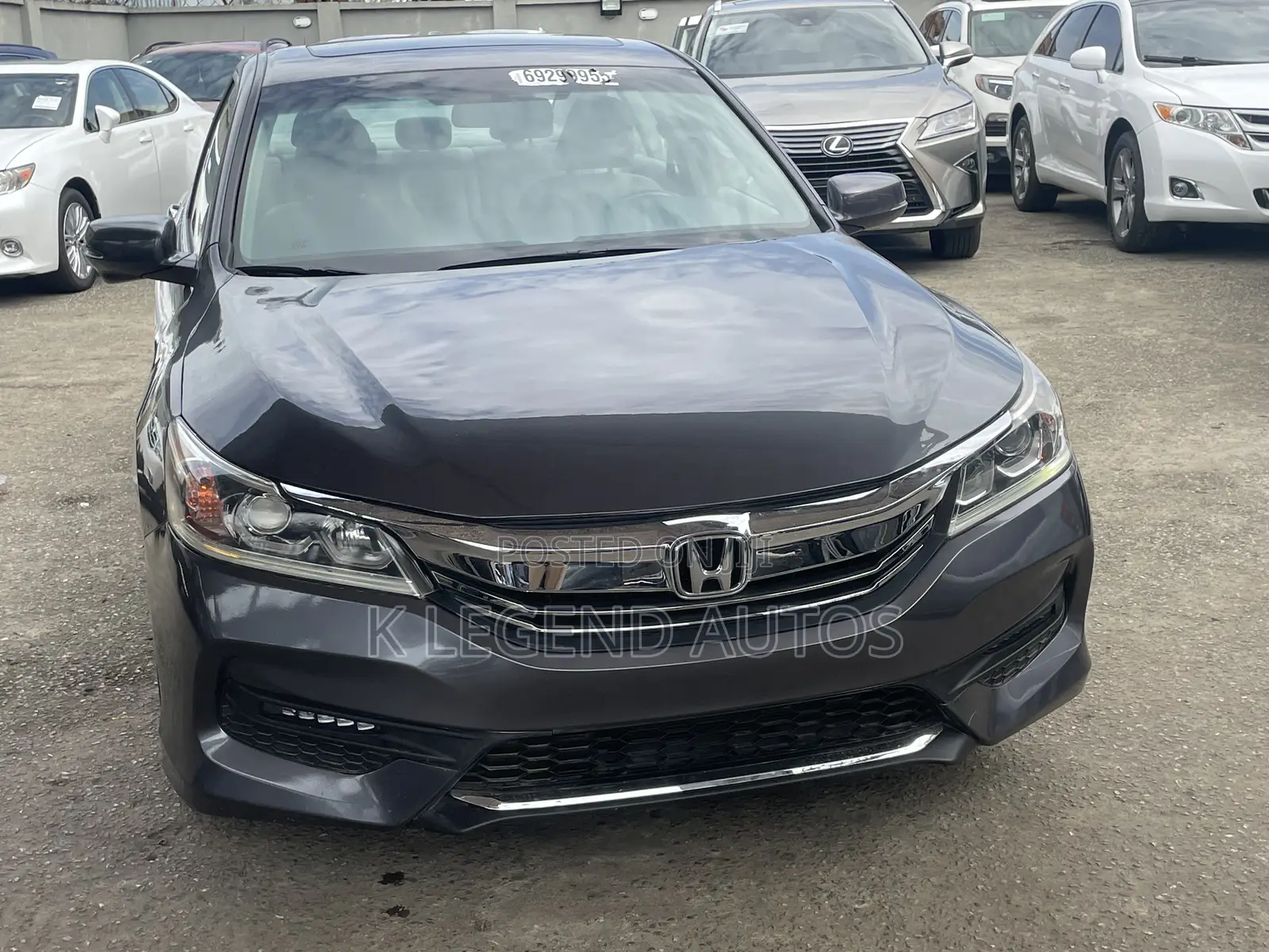 Honda Accord 2016 Gray