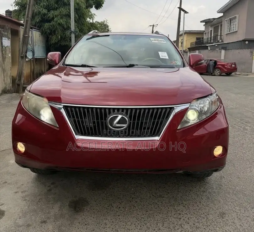 Lexus RX 350 2010 Red