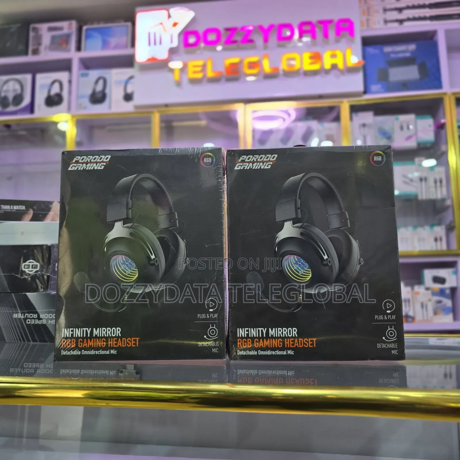Porodo Gaming Infinity Mirror RGB Gaming Headset