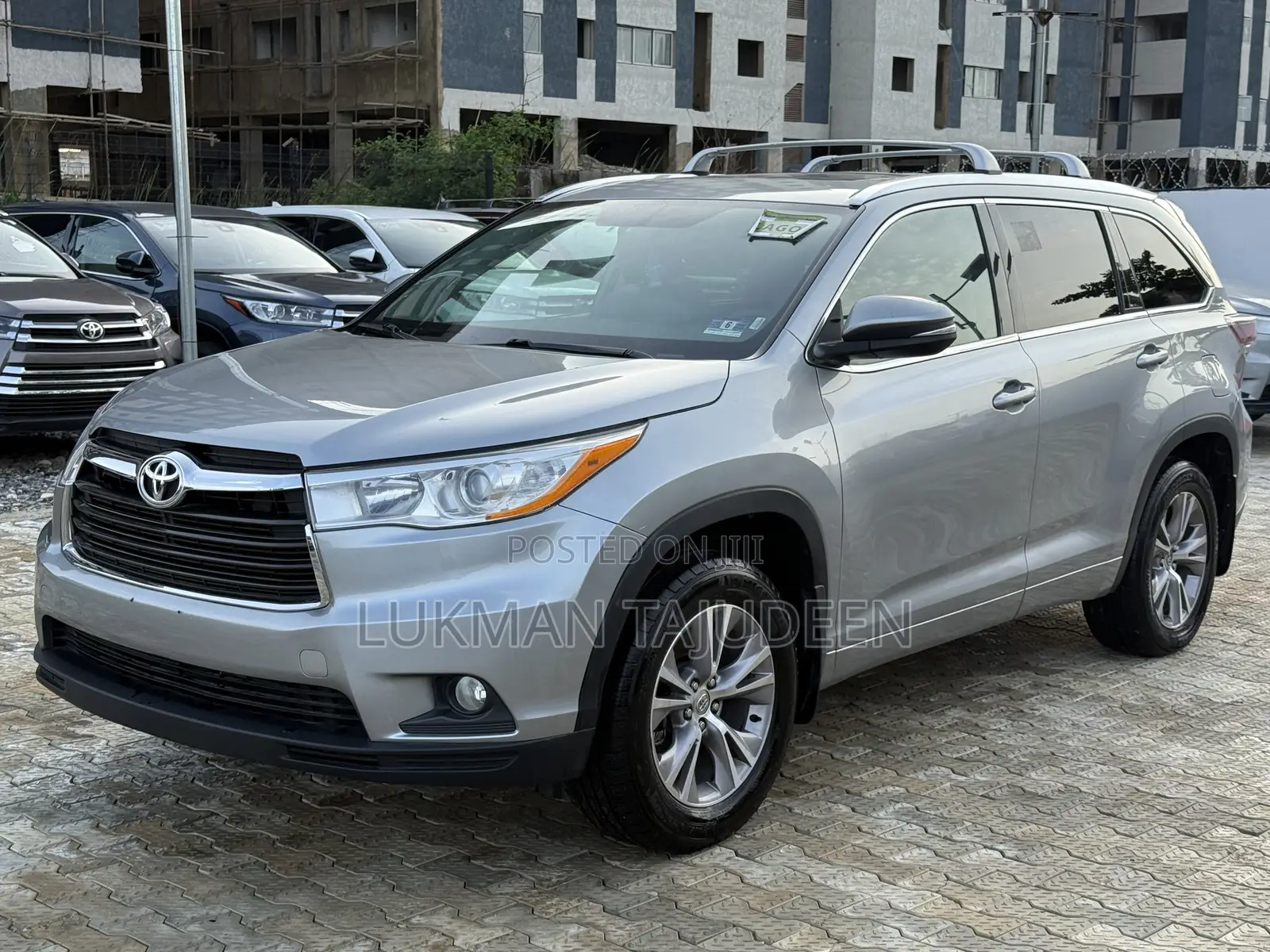 Toyota Highlander 2016 Silver