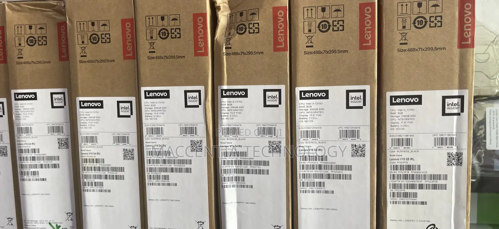 New Laptop Lenovo V15 G4 8GB Intel Core i3 SSD 256GB