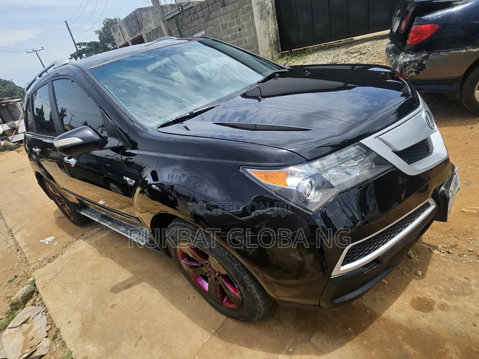 Acura MDX Advance Package SUV AWD (3.7L 6cyl 6A) 2010 Black