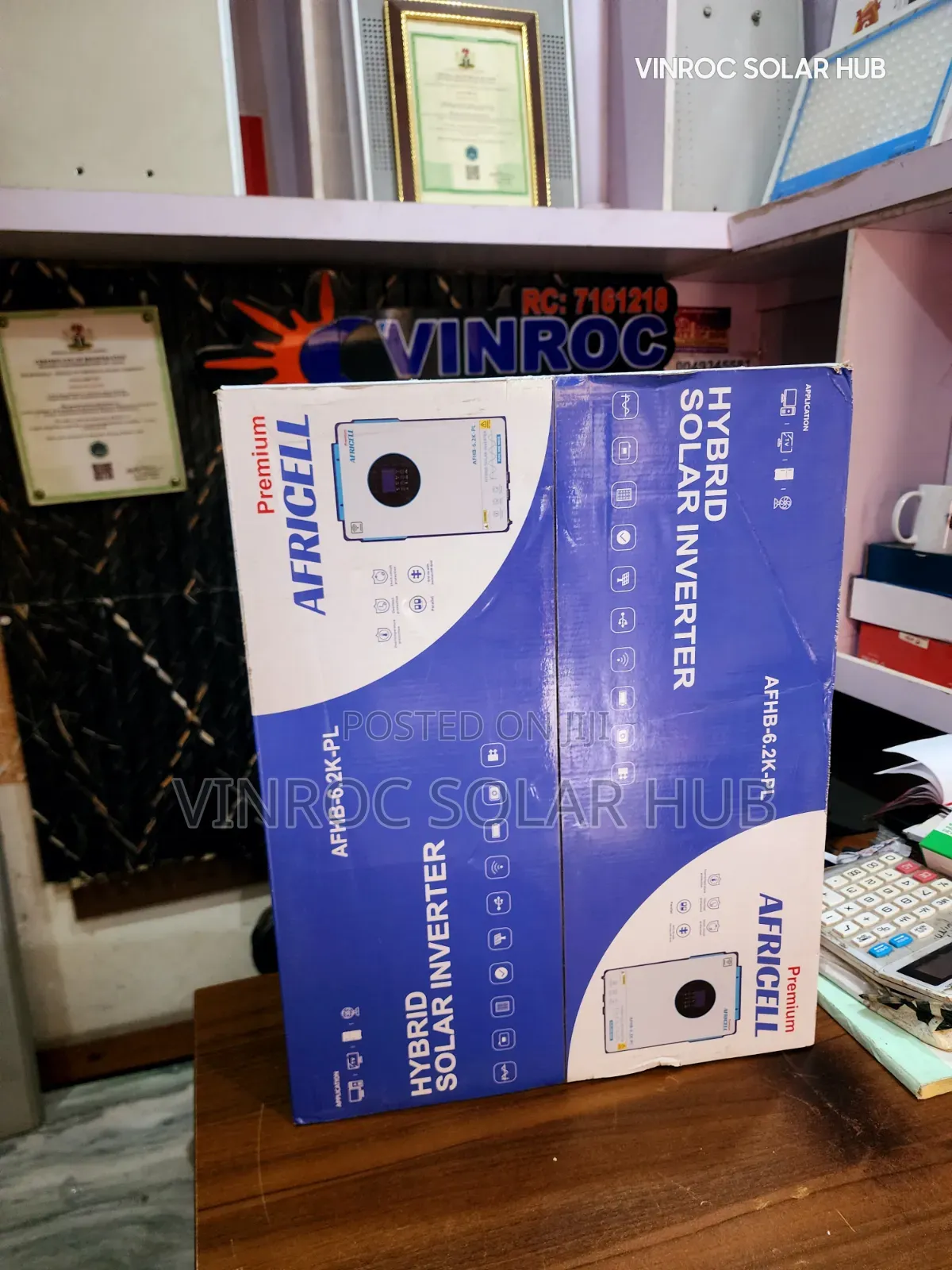 6kva Africell Hybrid Inverter