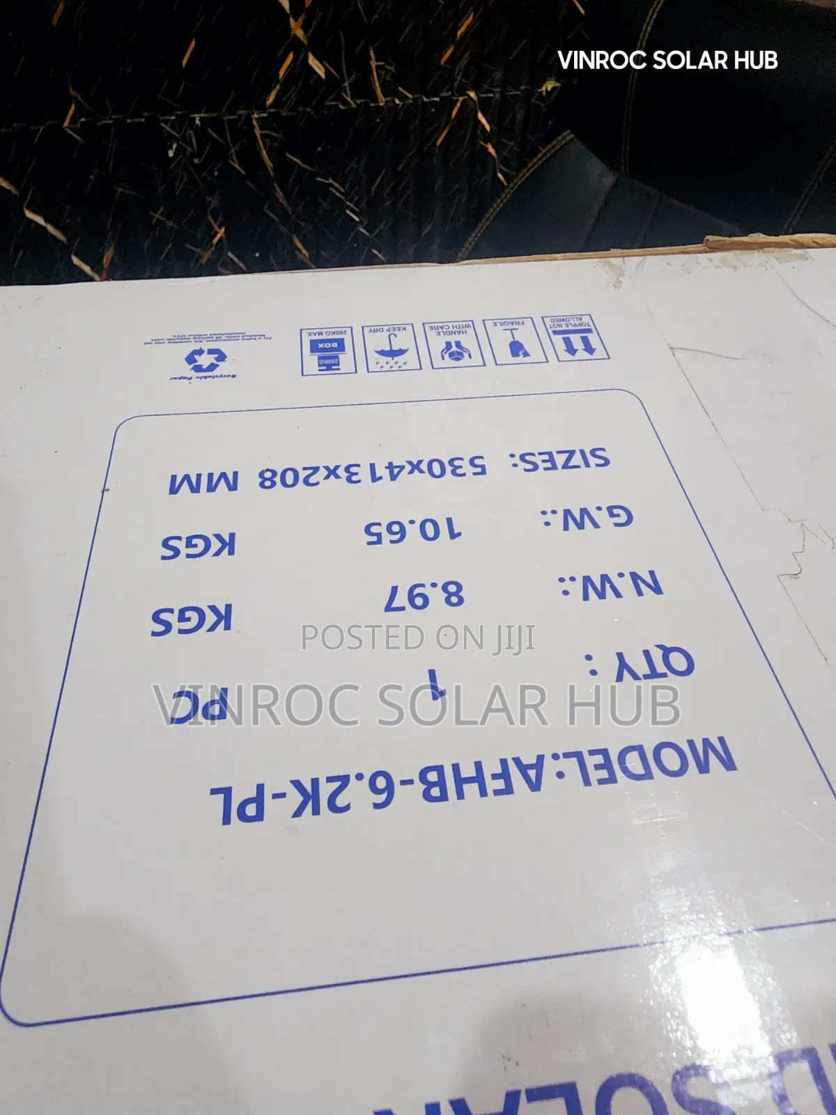 6kva Africell Hybrid Inverter