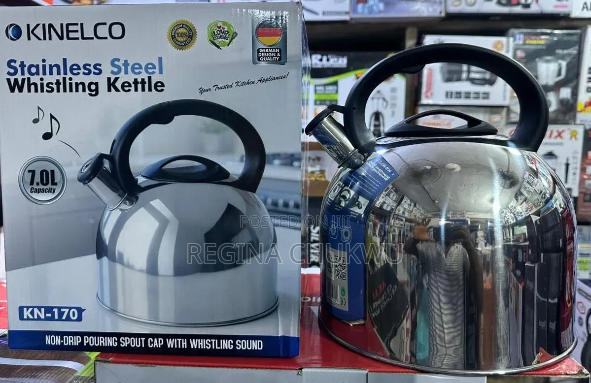 Kinelco 7l Plain Whistling Kettle