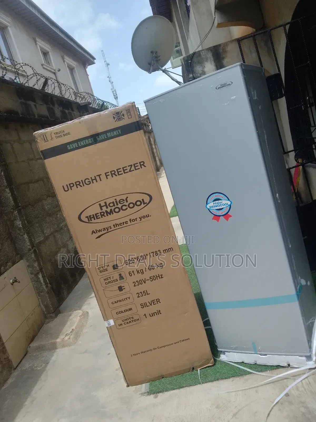Haier Thermocool No-Frost Upright Freezer – Never Defrost Again