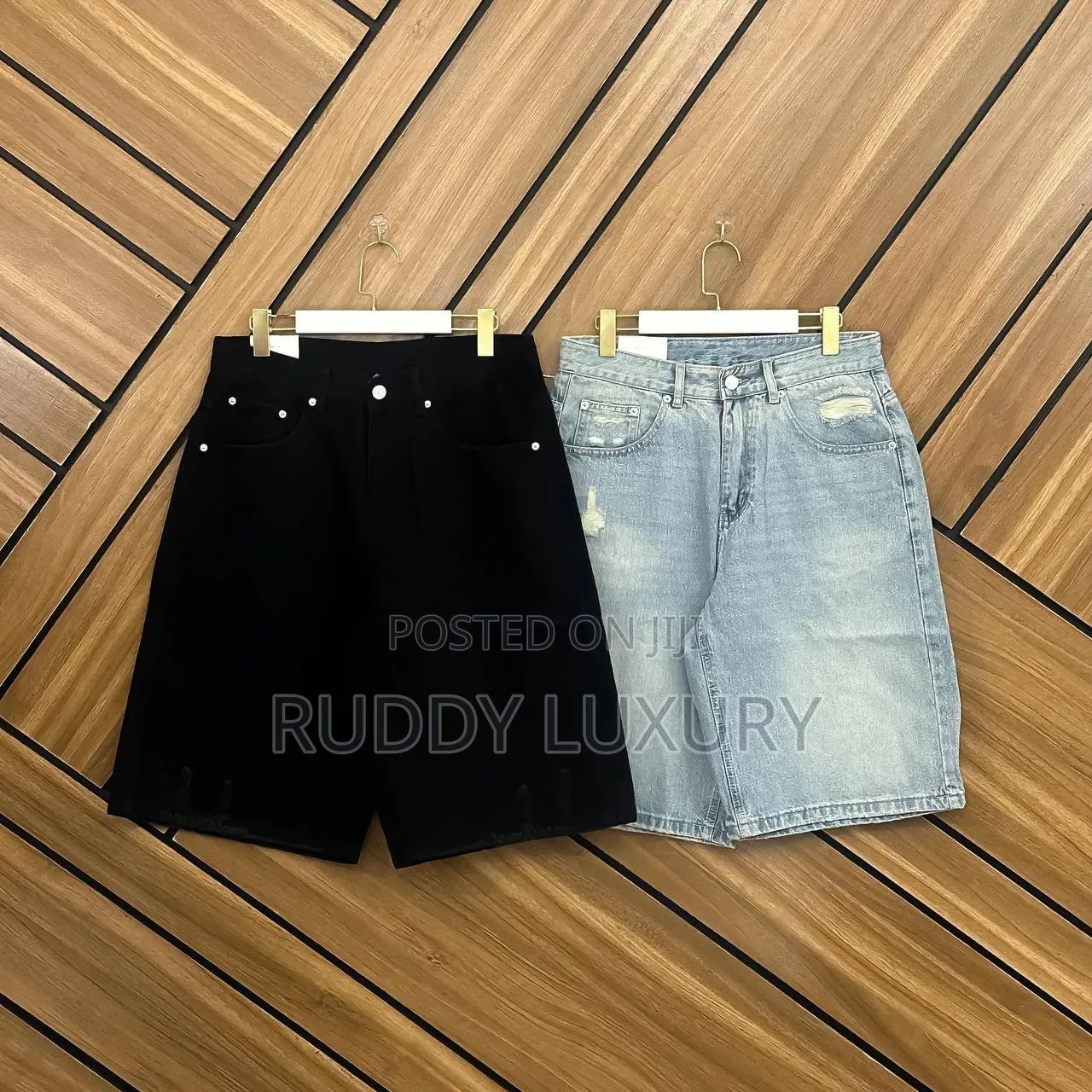 Denim Garment Shorts