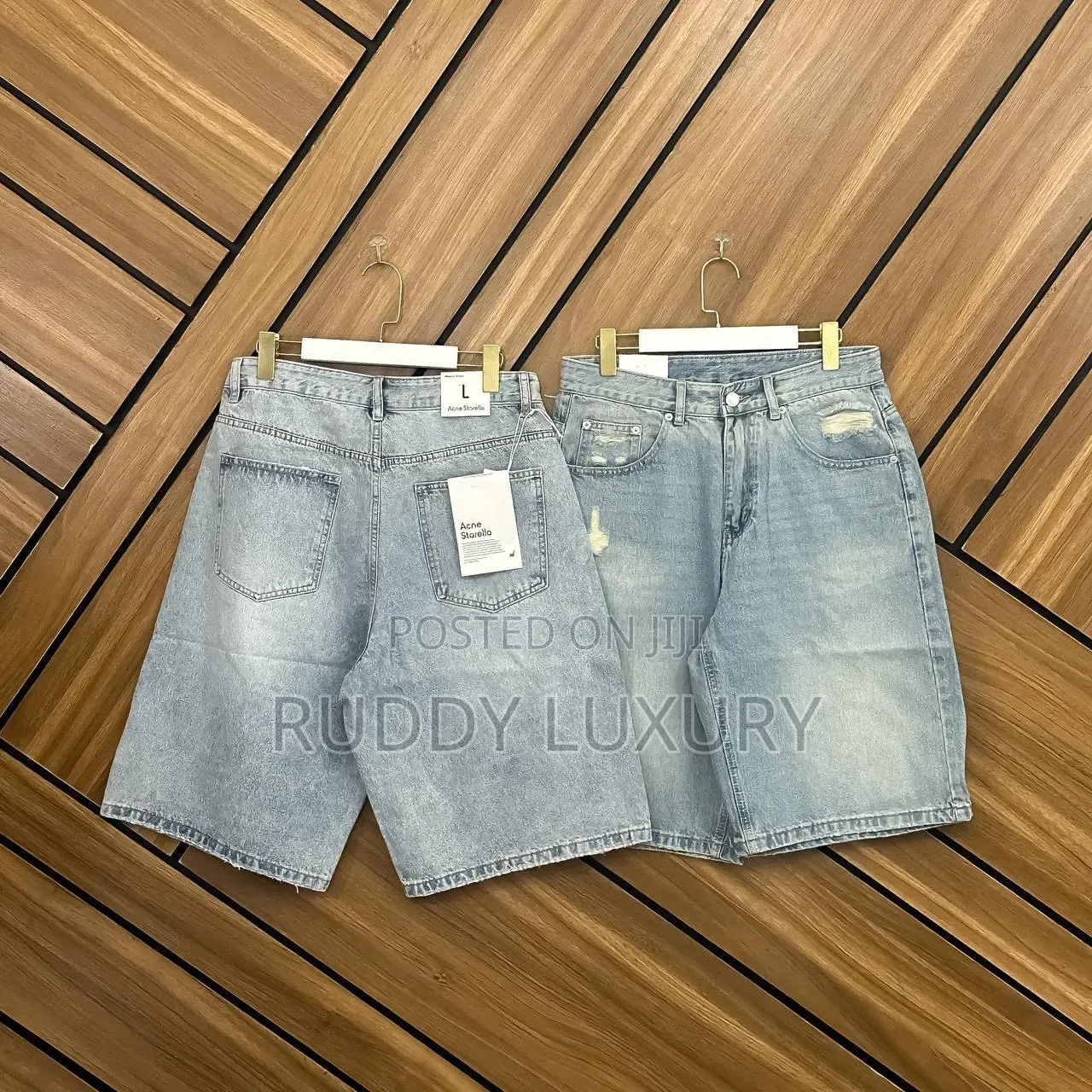 Denim Garment Shorts