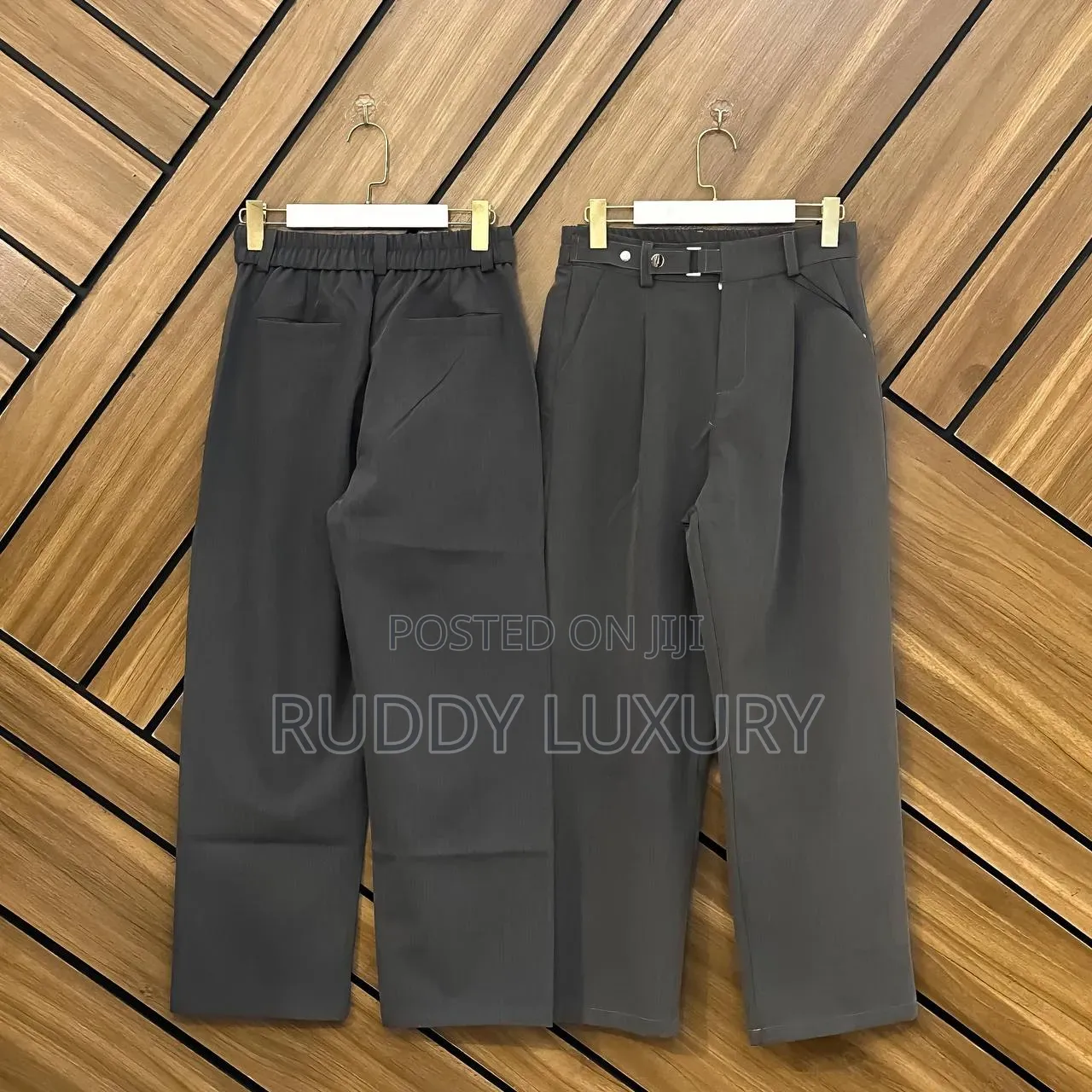High-Waist Wide-Leg Trouser