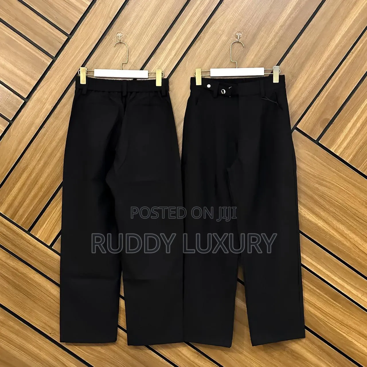 High-Waist Wide-Leg Trouser
