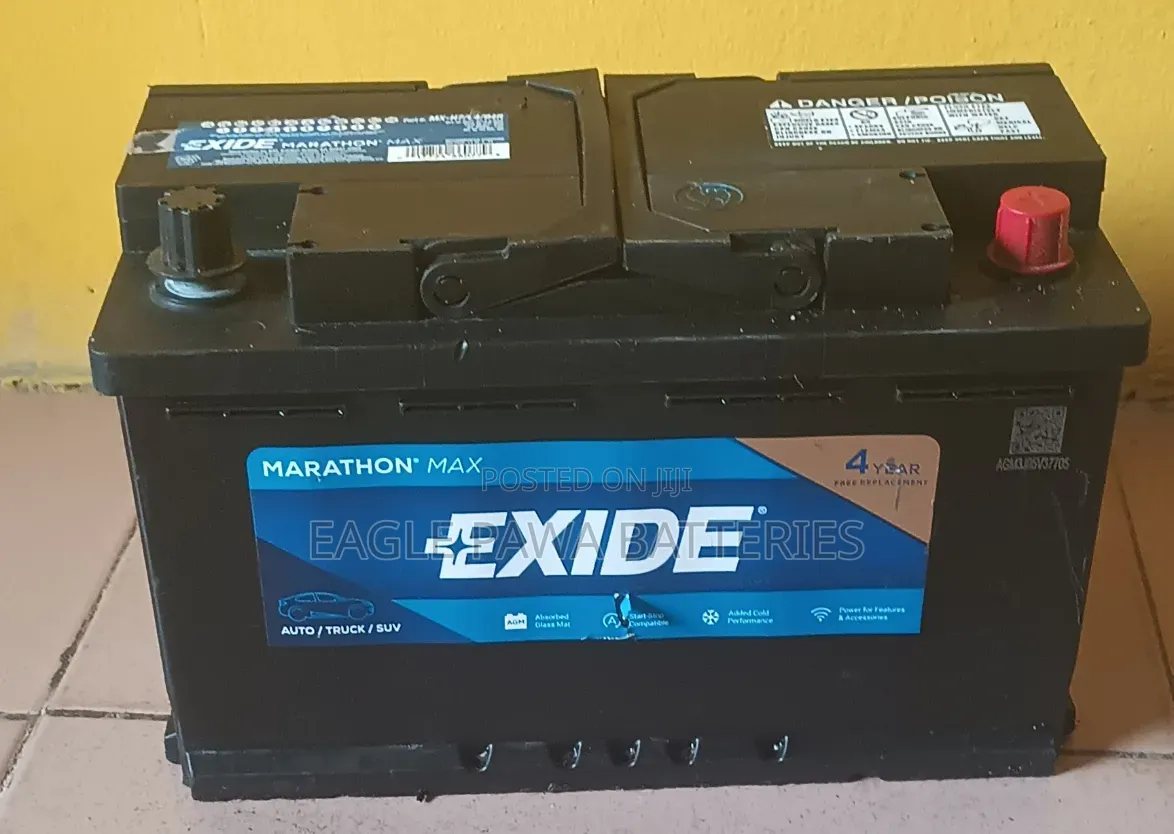 Xide Agm Battery 80ah 800cca