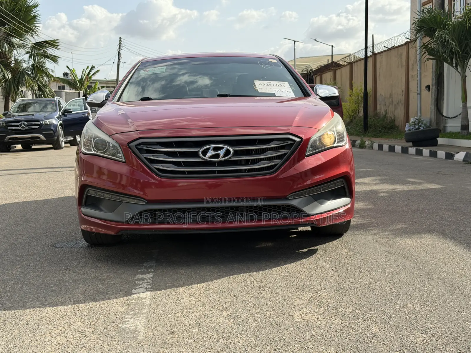 Hyundai Sonata Sport 2.0T Sedan FWD (2.0L 4cyl 6A) 2017 Red