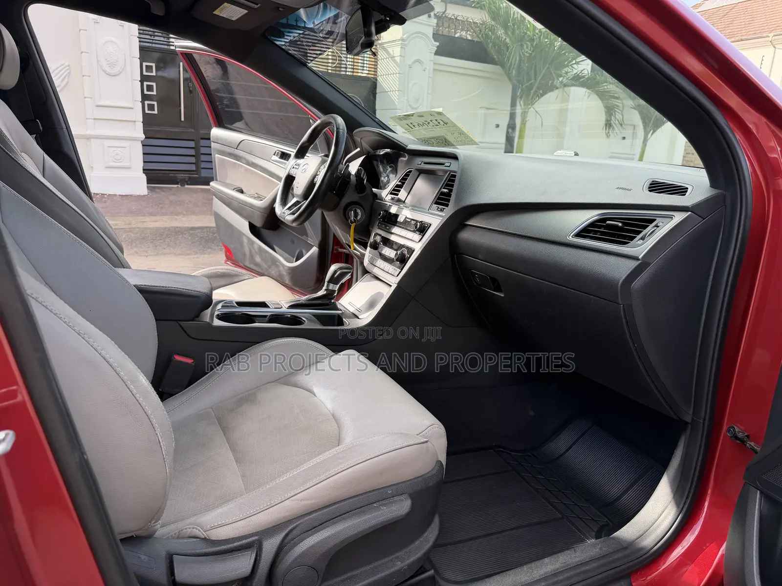 Hyundai Sonata Sport 2.0T Sedan FWD (2.0L 4cyl 6A) 2017 Red