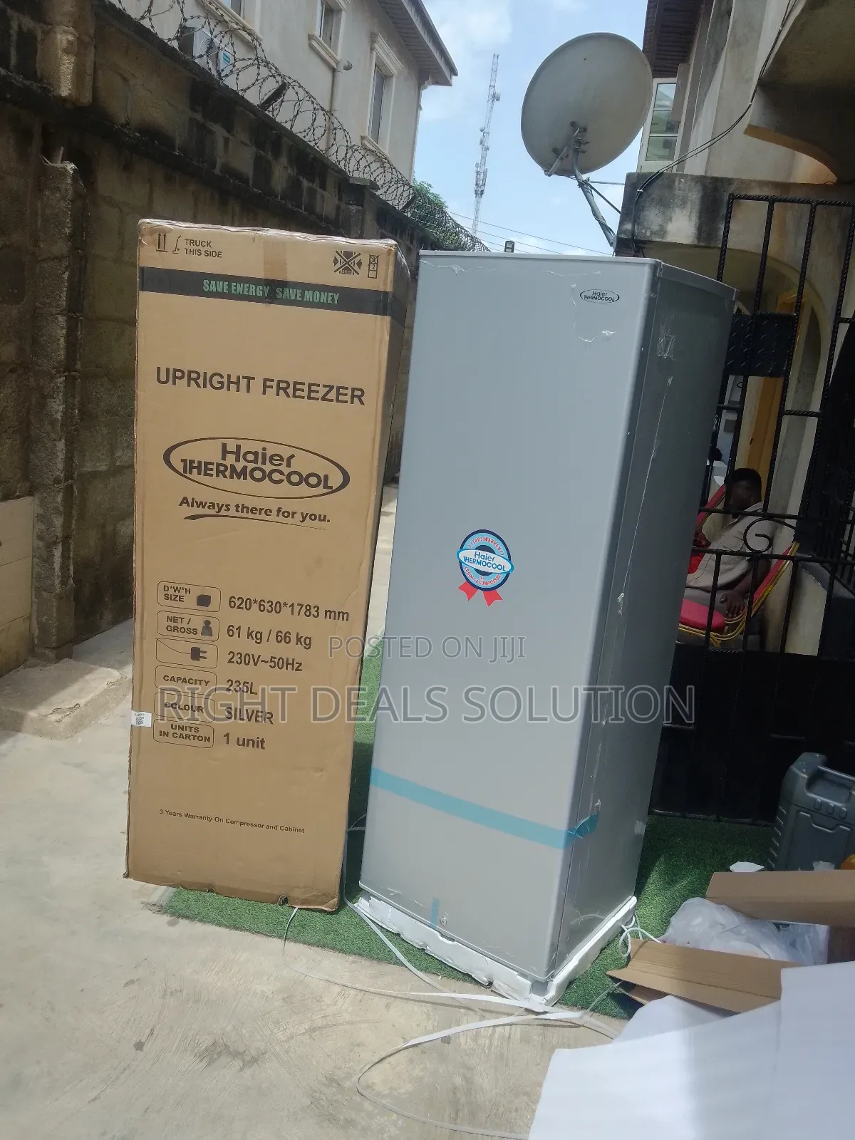 Haier Thermocool Digt Display Upright Freezer – Precision at a Glance